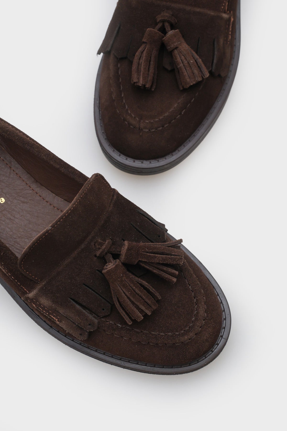 Tish Kadın Hakiki Süet Deri Loafer