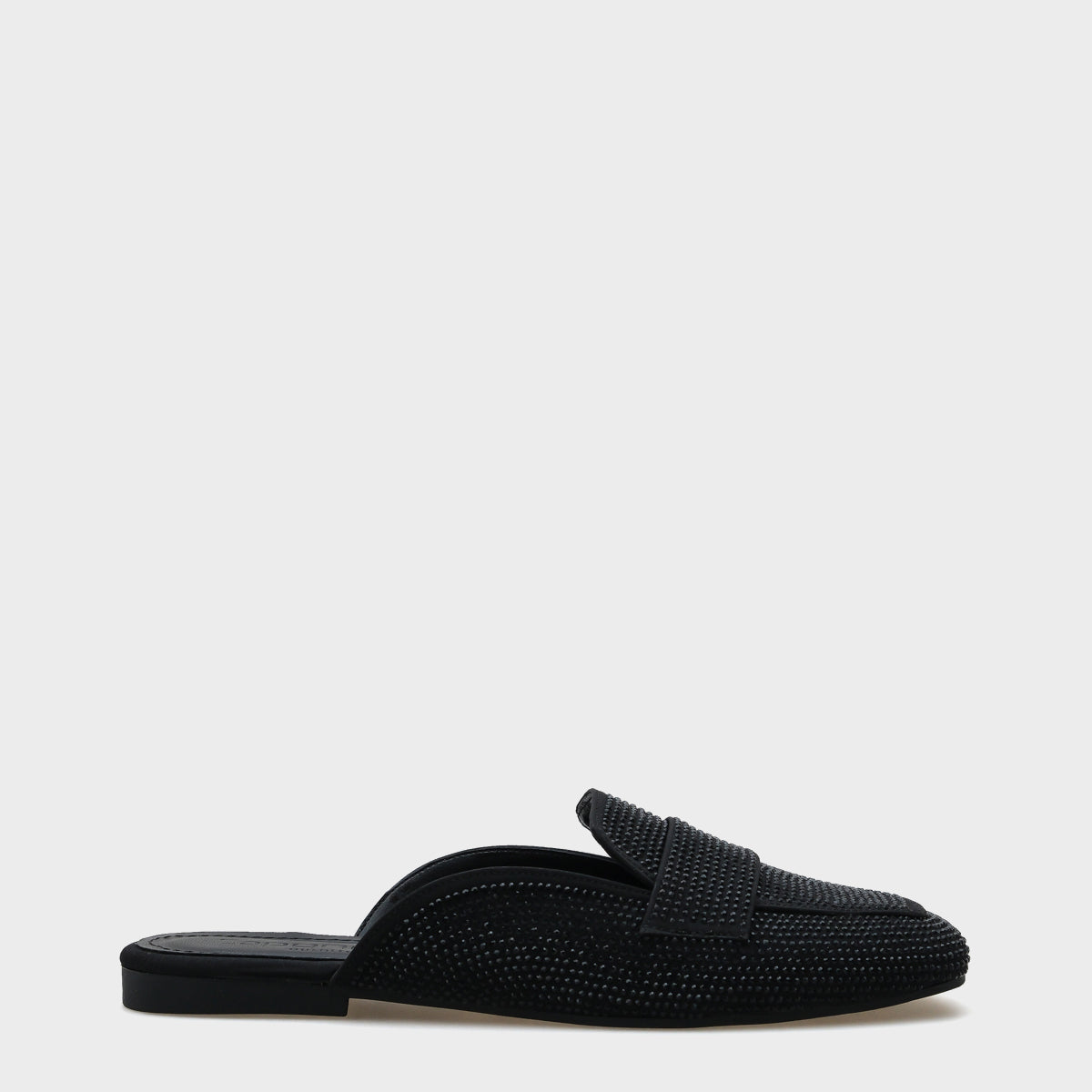 Nani Saten Taşlı Kadın Loafer Terlik