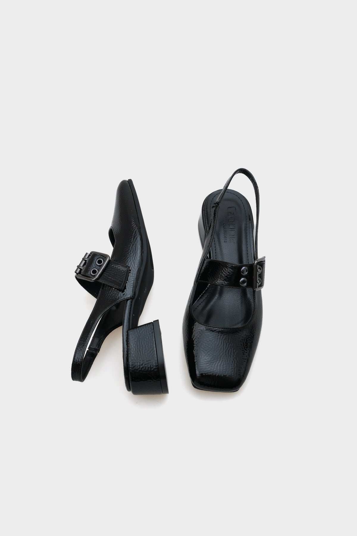 Sena Orta Topuklu Mary Jane Tokalı Kadın Ayakkabı