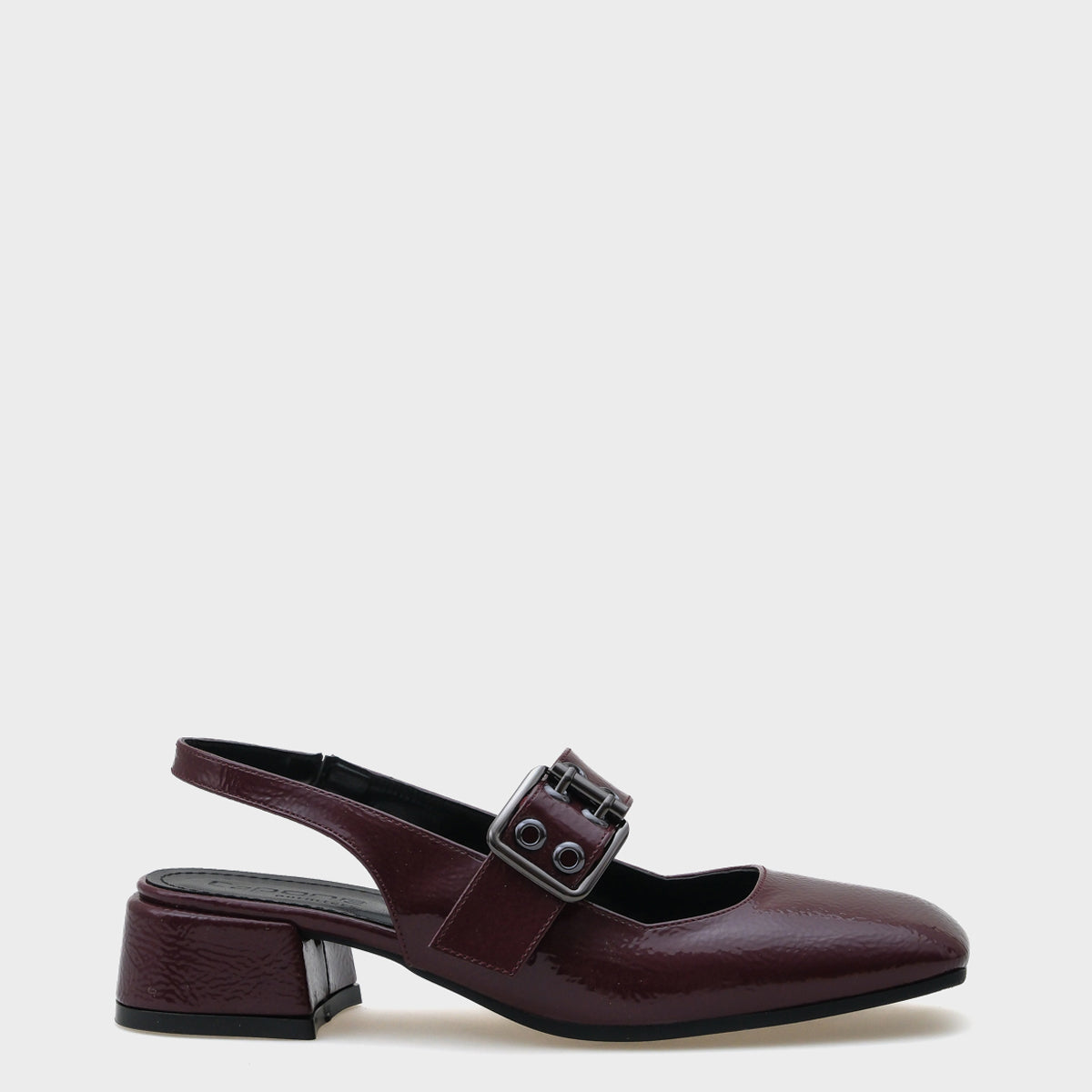 Sena Orta Topuklu Mary Jane Tokalı Kadın Ayakkabı