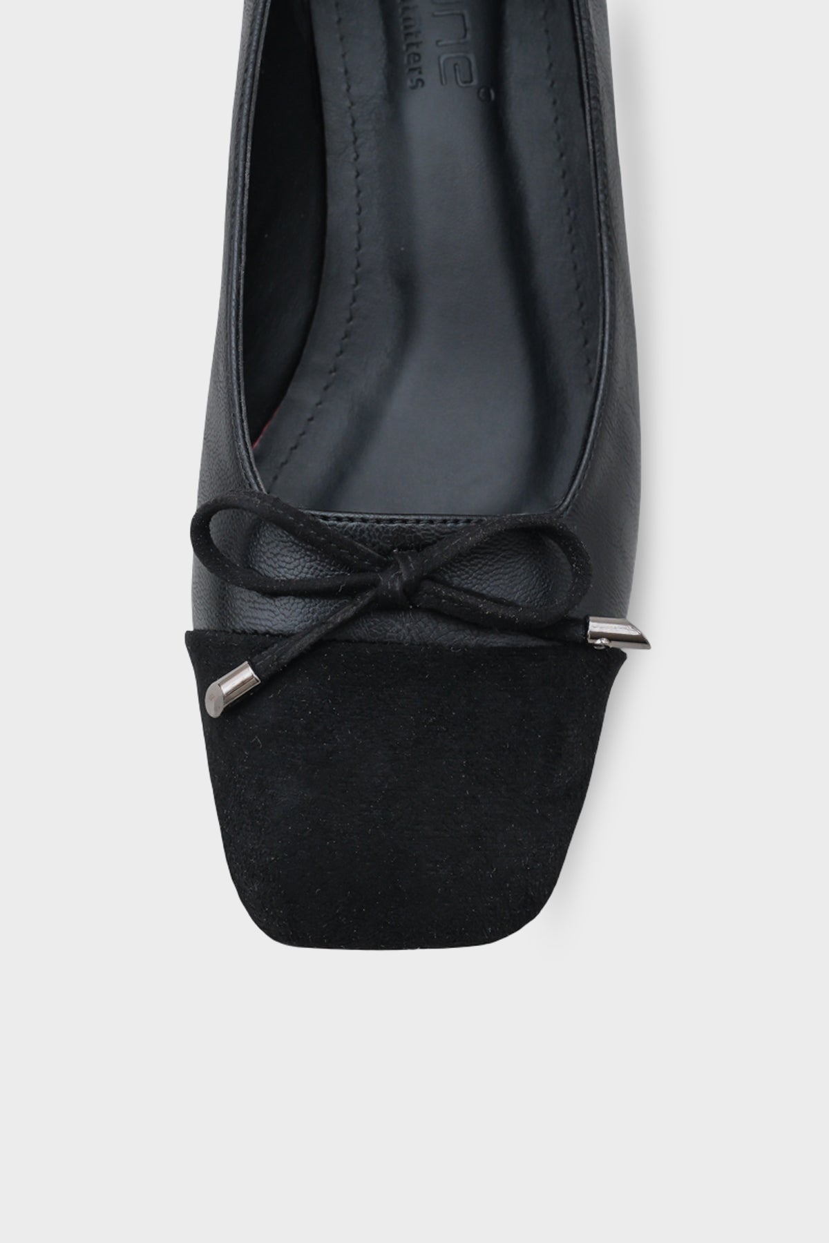 Myriam Küt Burunlu Fiyonklu Kısa Topuklu Kadın Ayakkabı