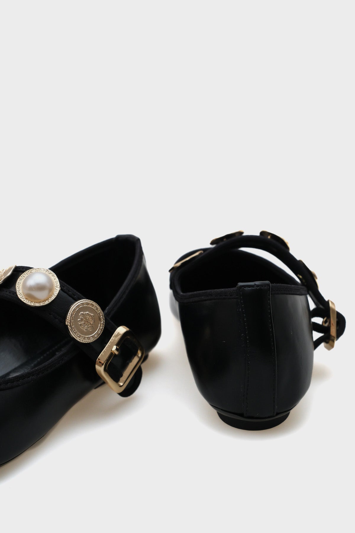 Codi Noda Tokalı İnci Kemerli Kadın Babet