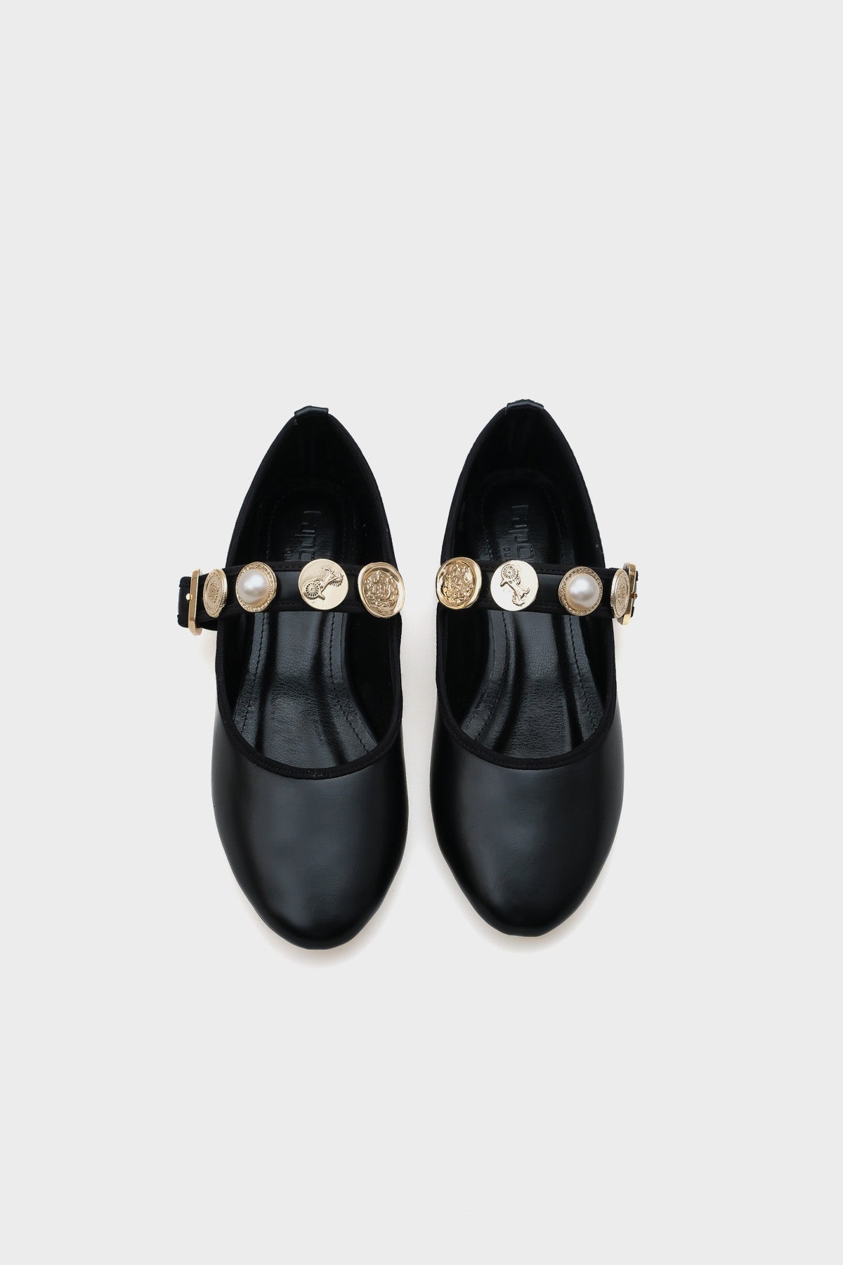 Codi Noda Tokalı İnci Kemerli Kadın Babet