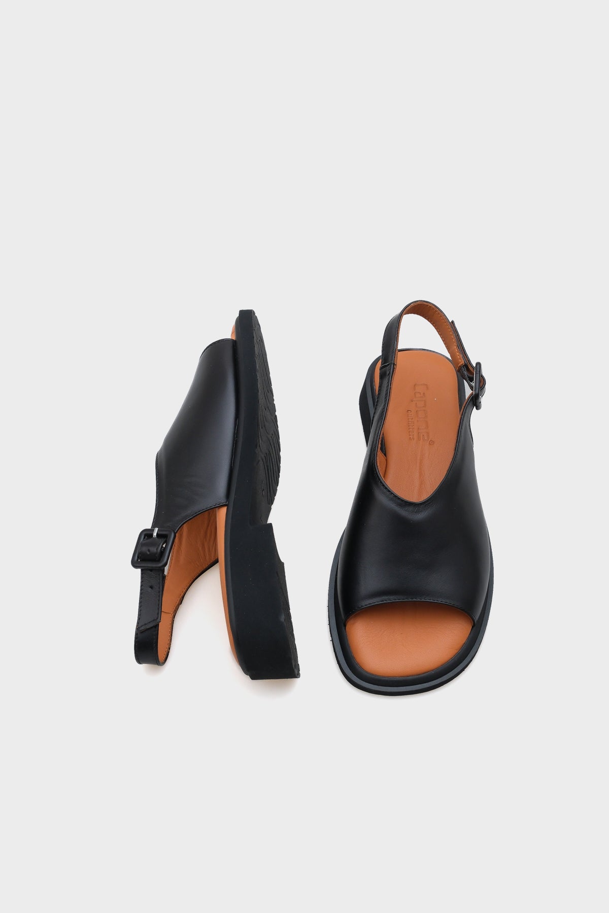 Cora Hakiki Deri Kısa Topuklu Konfor Tek Bantlı Kadın Sandalet