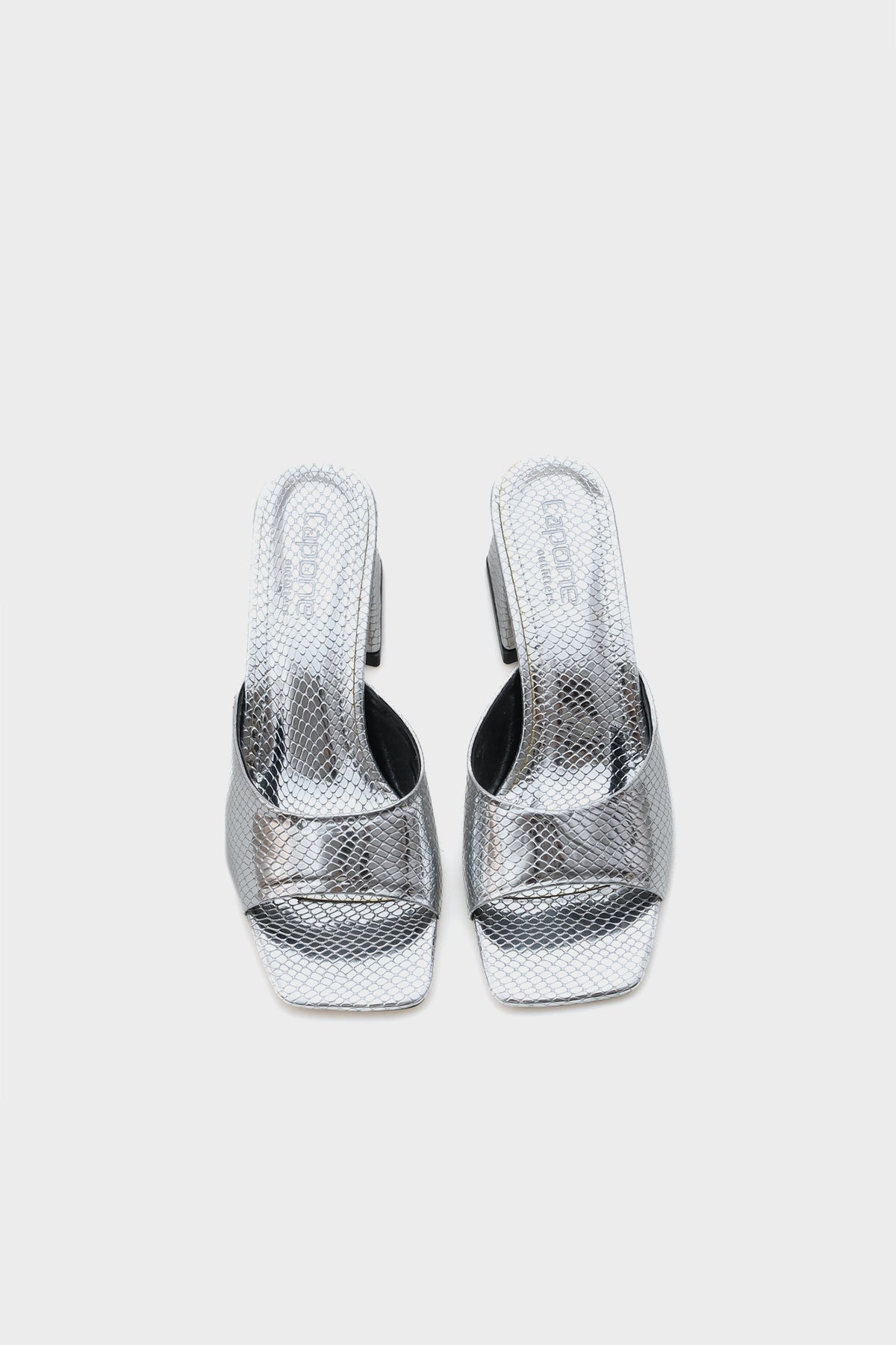 Nara Küt Burunlu Orta Topuklu Kadın Terlik