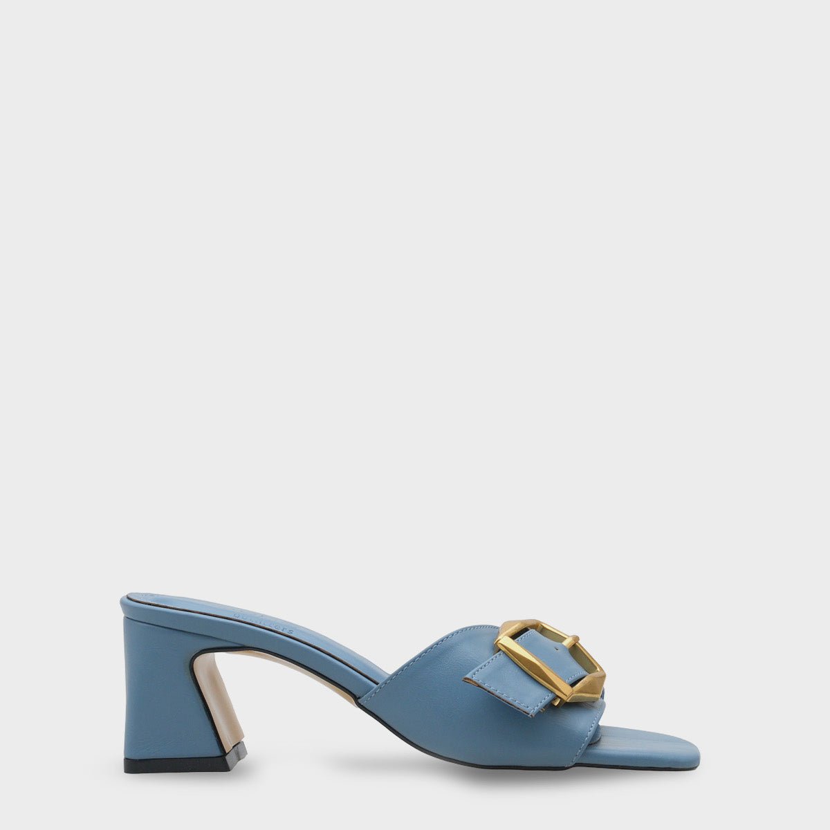 Susanne Orta Topuklu Metal Tokalı Kadın Terlik