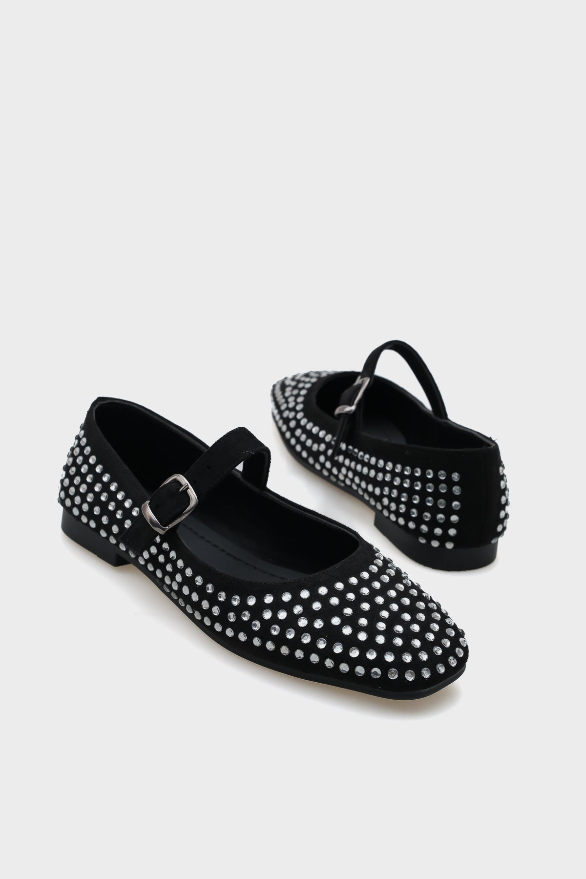 Brandi Kadın Tokalı Taşlı Mary Jane Babet