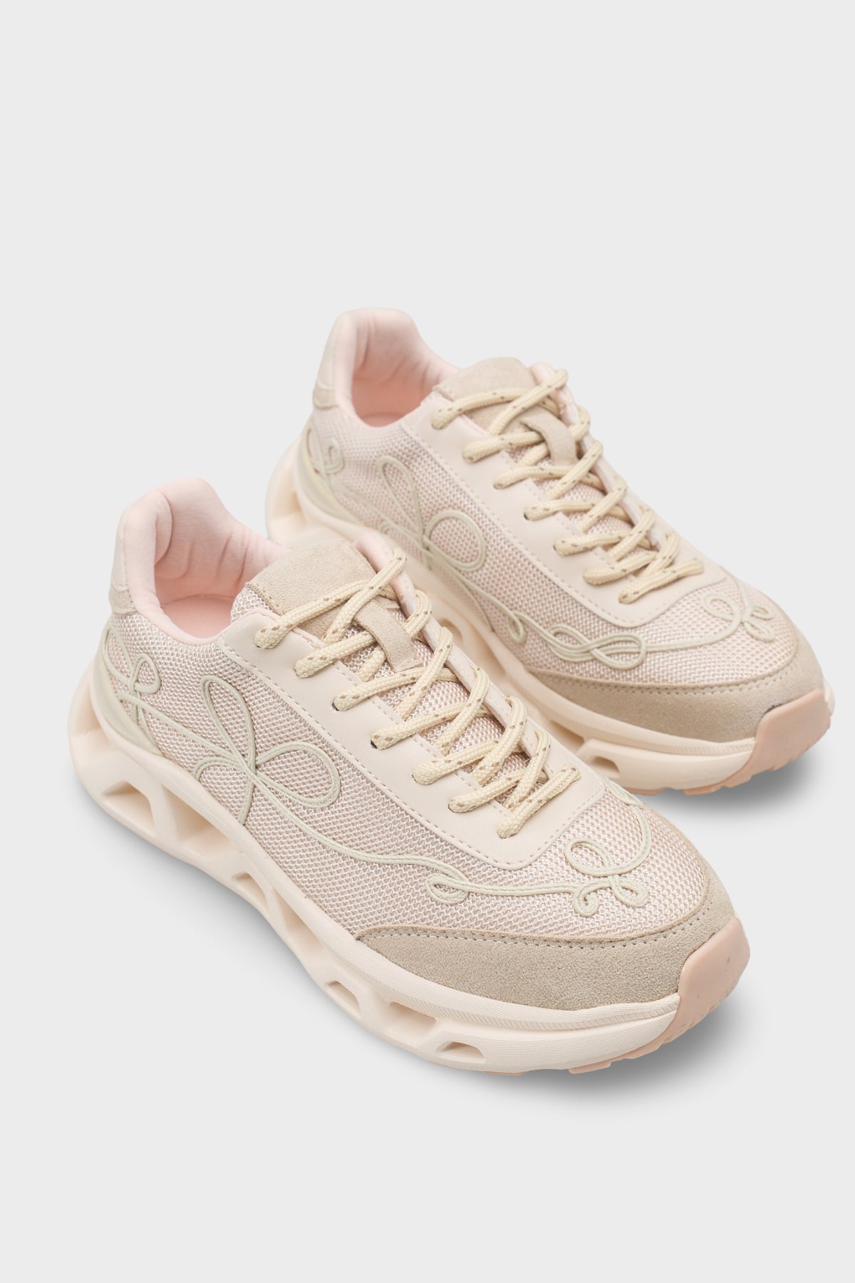 Ruth Fileli Havalı Tabanlı Konfor Kadın Spor Ayakkabı Sneaker