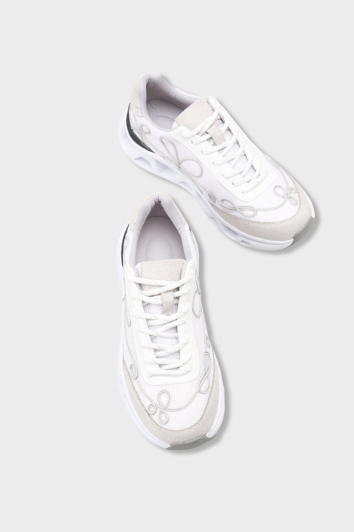 Ruth Fileli Havalı Tabanlı Konfor Kadın Spor Ayakkabı Sneaker