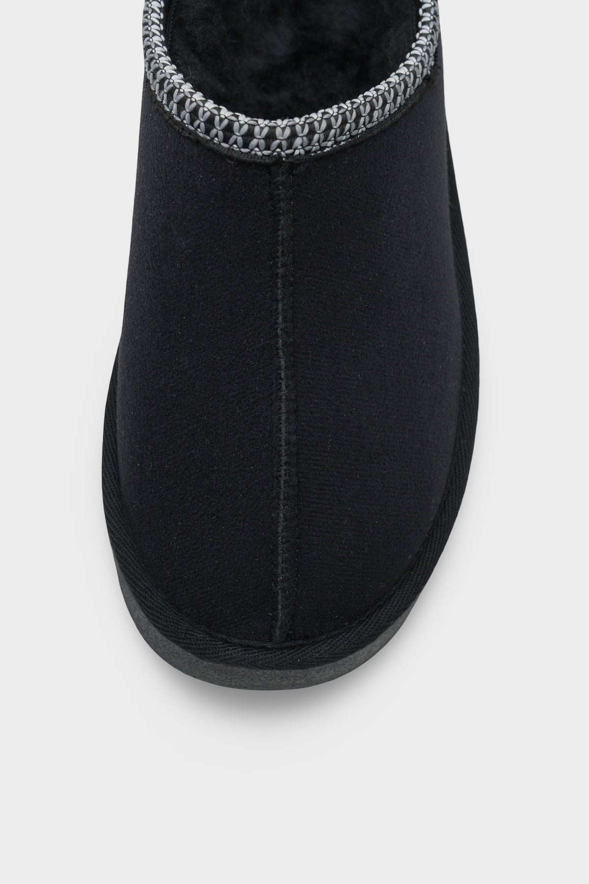 Carroll Kalın Tabanlı Yuvarlak Burunlu Kürklü Kadın Kapalı Terlik