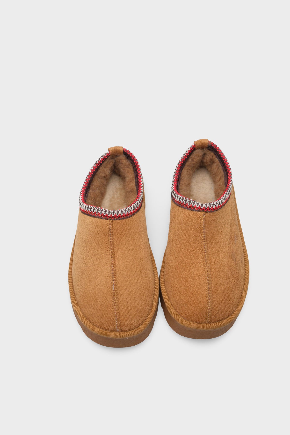 Carroll Kalın Tabanlı Yuvarlak Burunlu Kürklü Kadın Kapalı Terlik