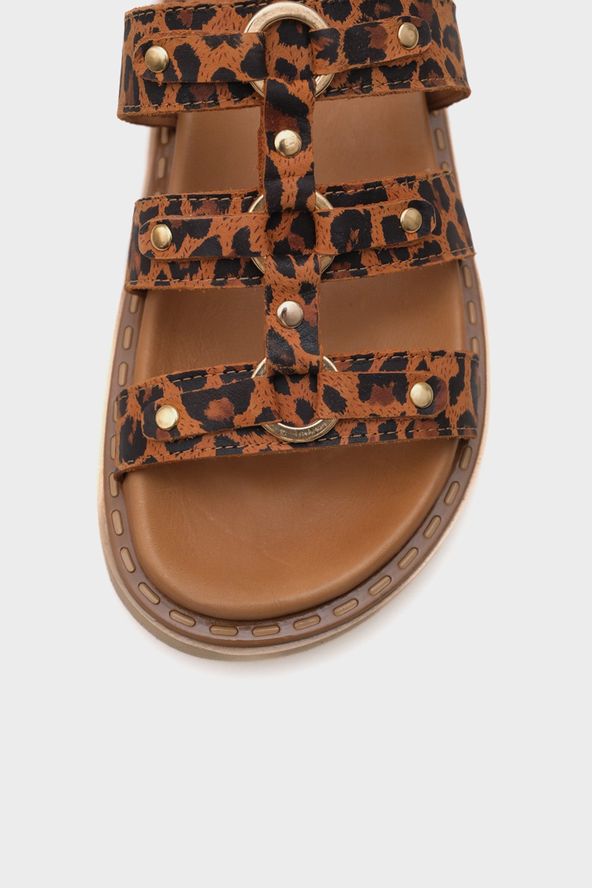 Nisa Aksesuarlı Deri Kadın Terlik