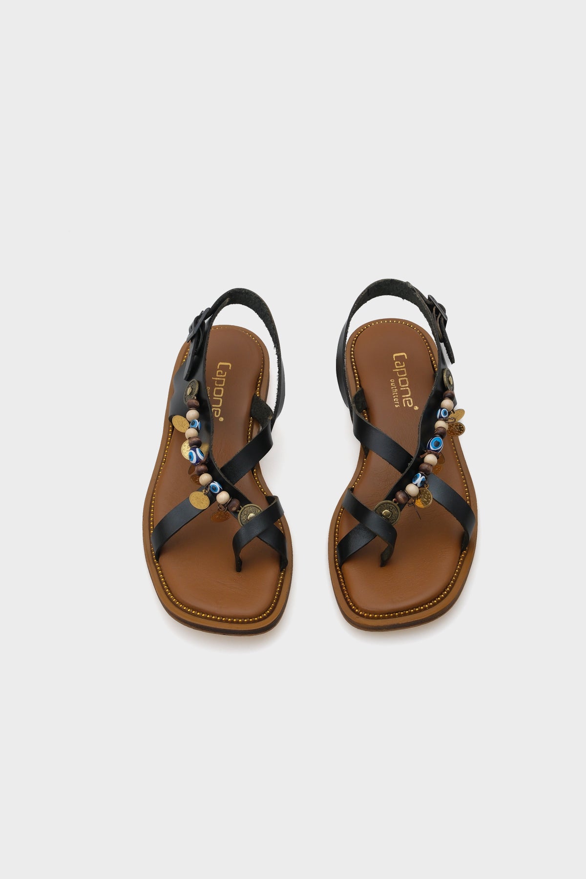 Elmira Akseusarlı Deri Kadın Sandalet