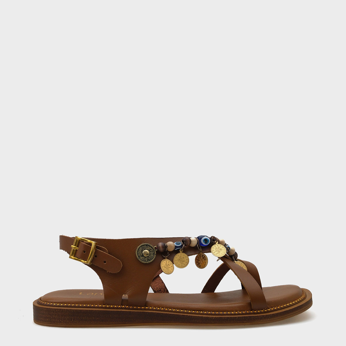 Elmira Akseusarlı Deri Kadın Sandalet