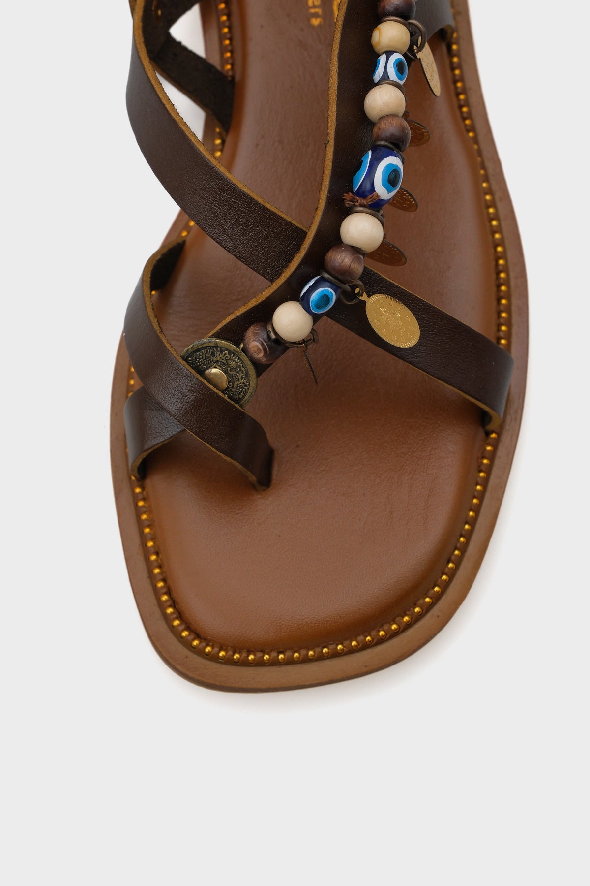 Elmira Akseusarlı Deri Kadın Sandalet