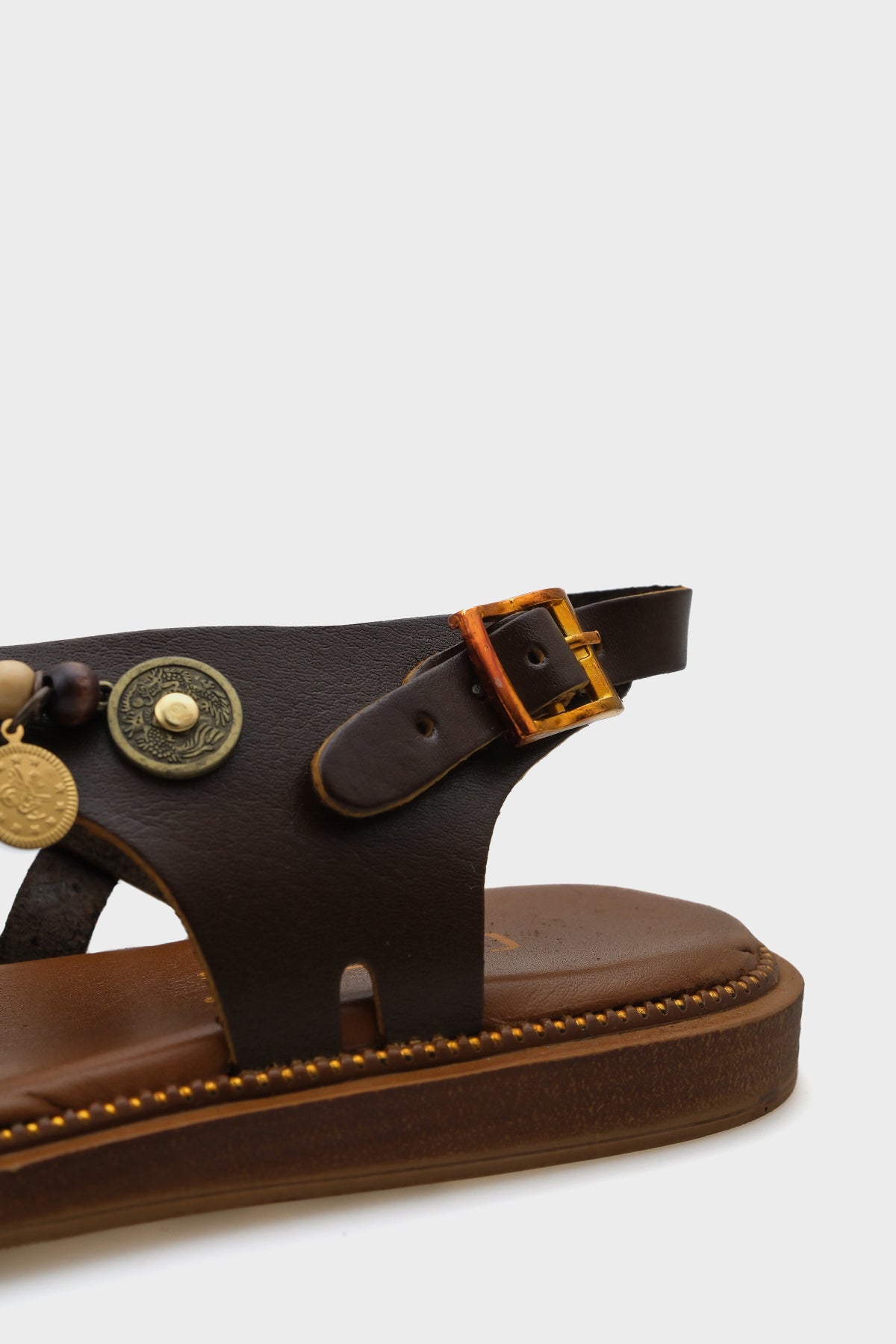 Elmira Akseusarlı Deri Kadın Sandalet