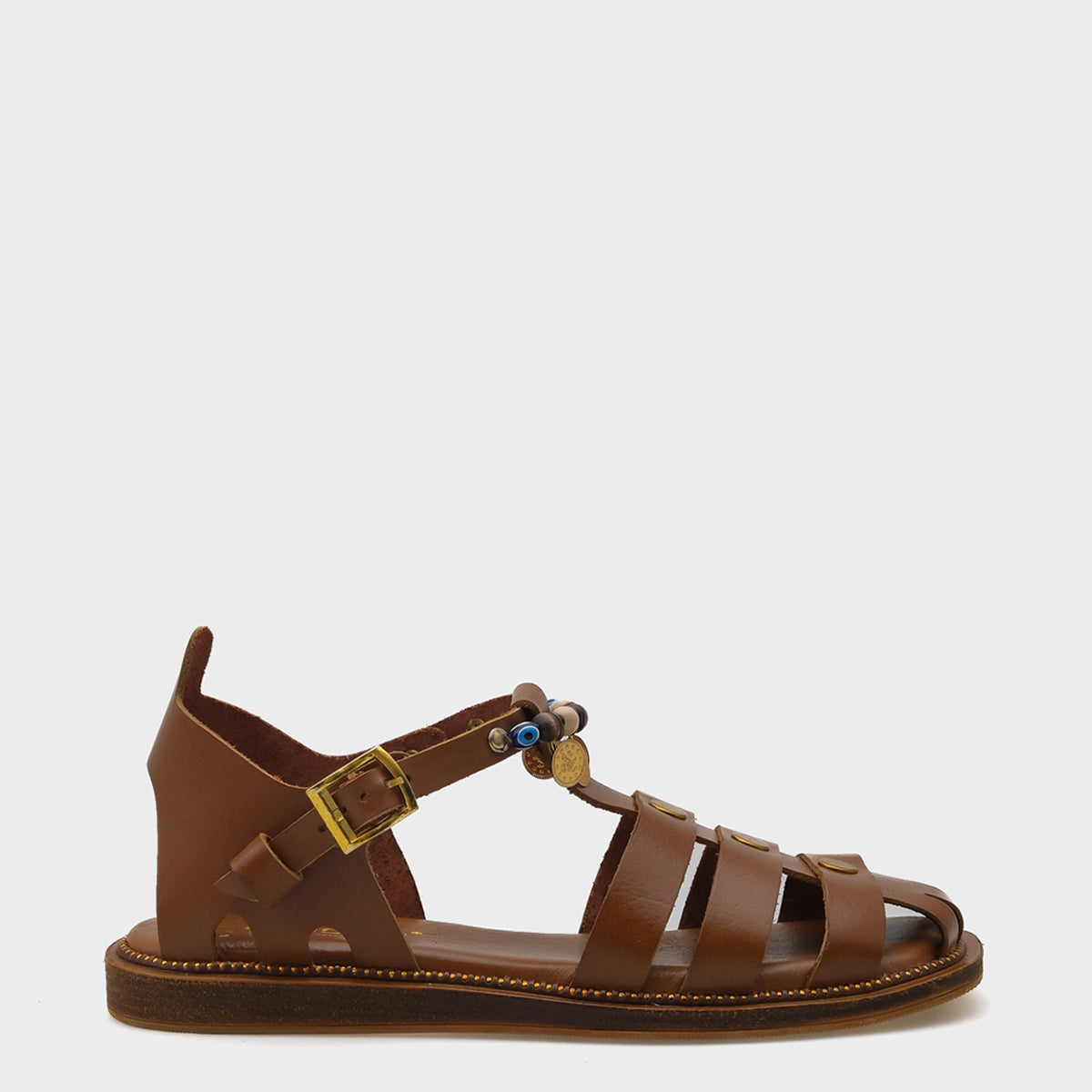 Elora Akseusarlı Deri Kadın Sandalet