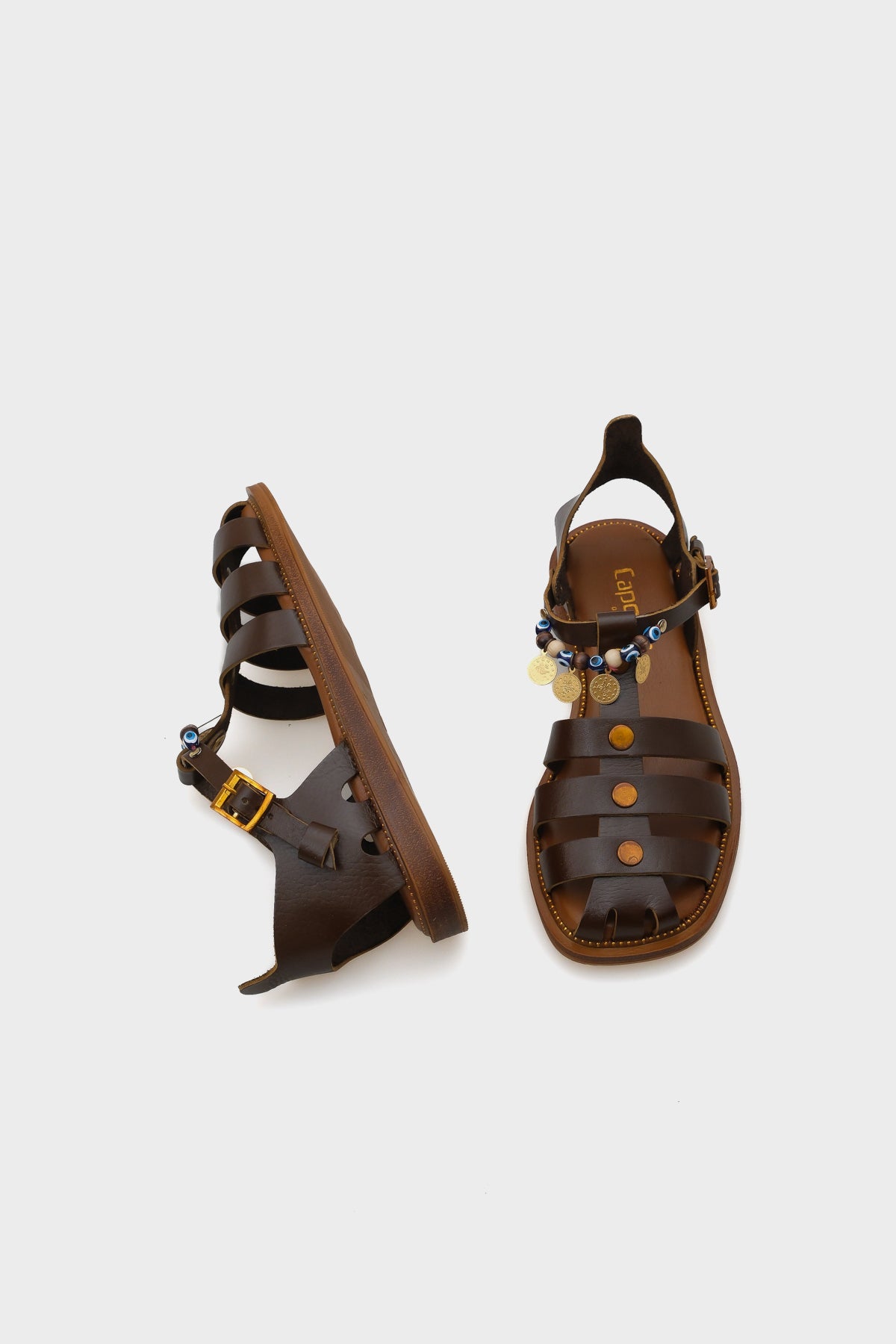 Elora Akseusarlı Deri Kadın Sandalet