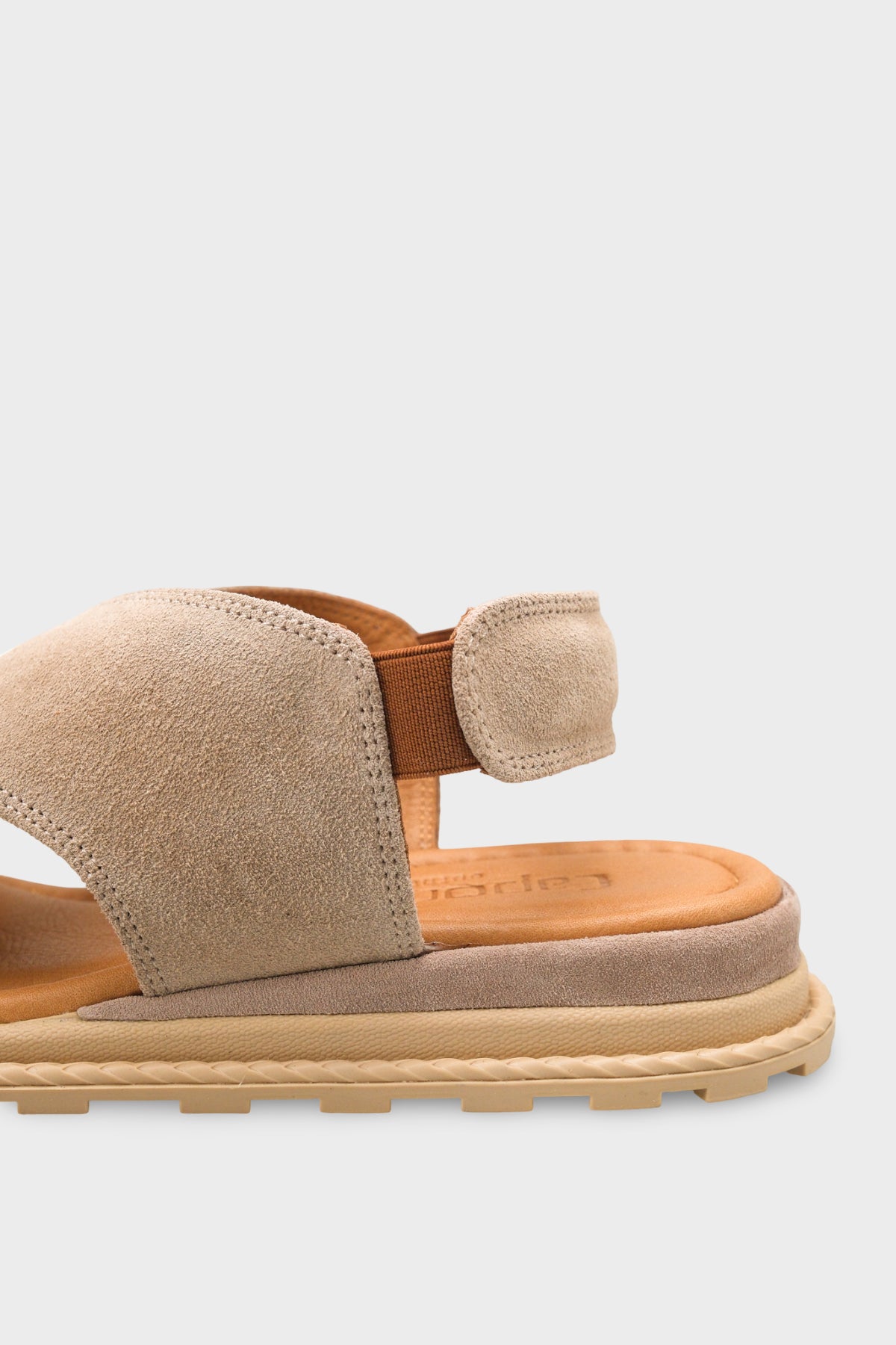 Elvira Çapraz Bantlı Cırtlı Deri Kadın Sandalet