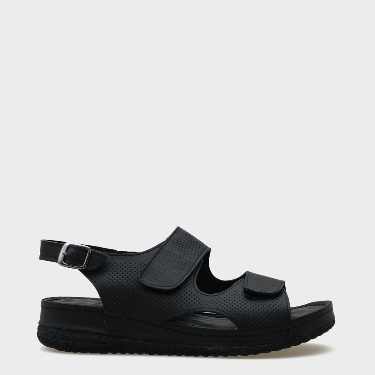 Ember Cırtlı Deri Konfor Anatomik Kadın Sandalet