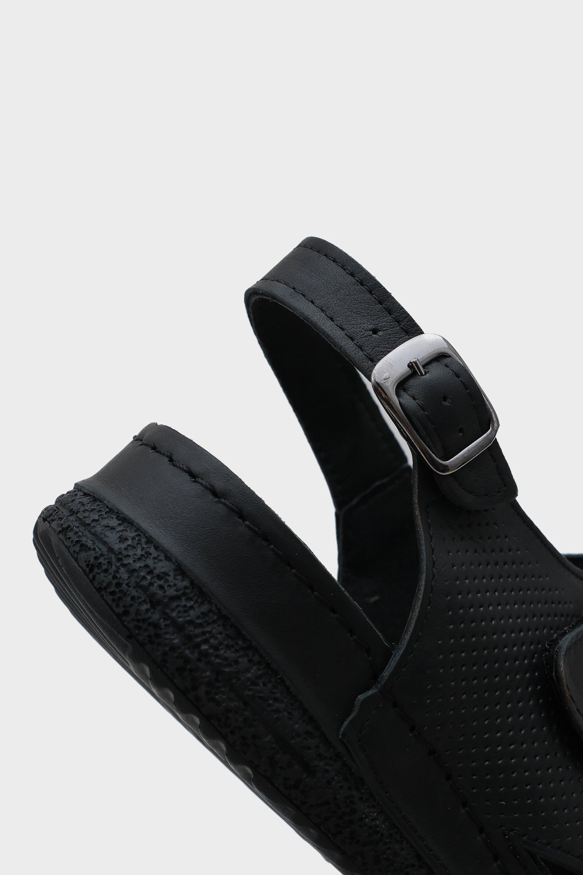 Ember Cırtlı Deri Konfor Anatomik Kadın Sandalet