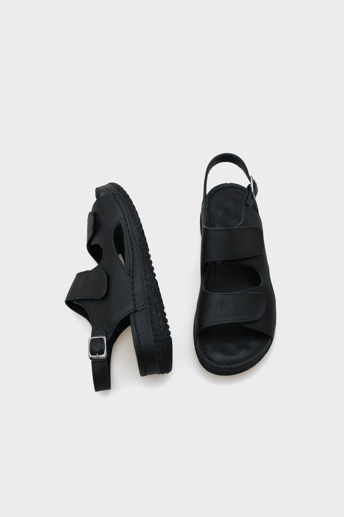 Ember Cırtlı Deri Konfor Anatomik Kadın Sandalet