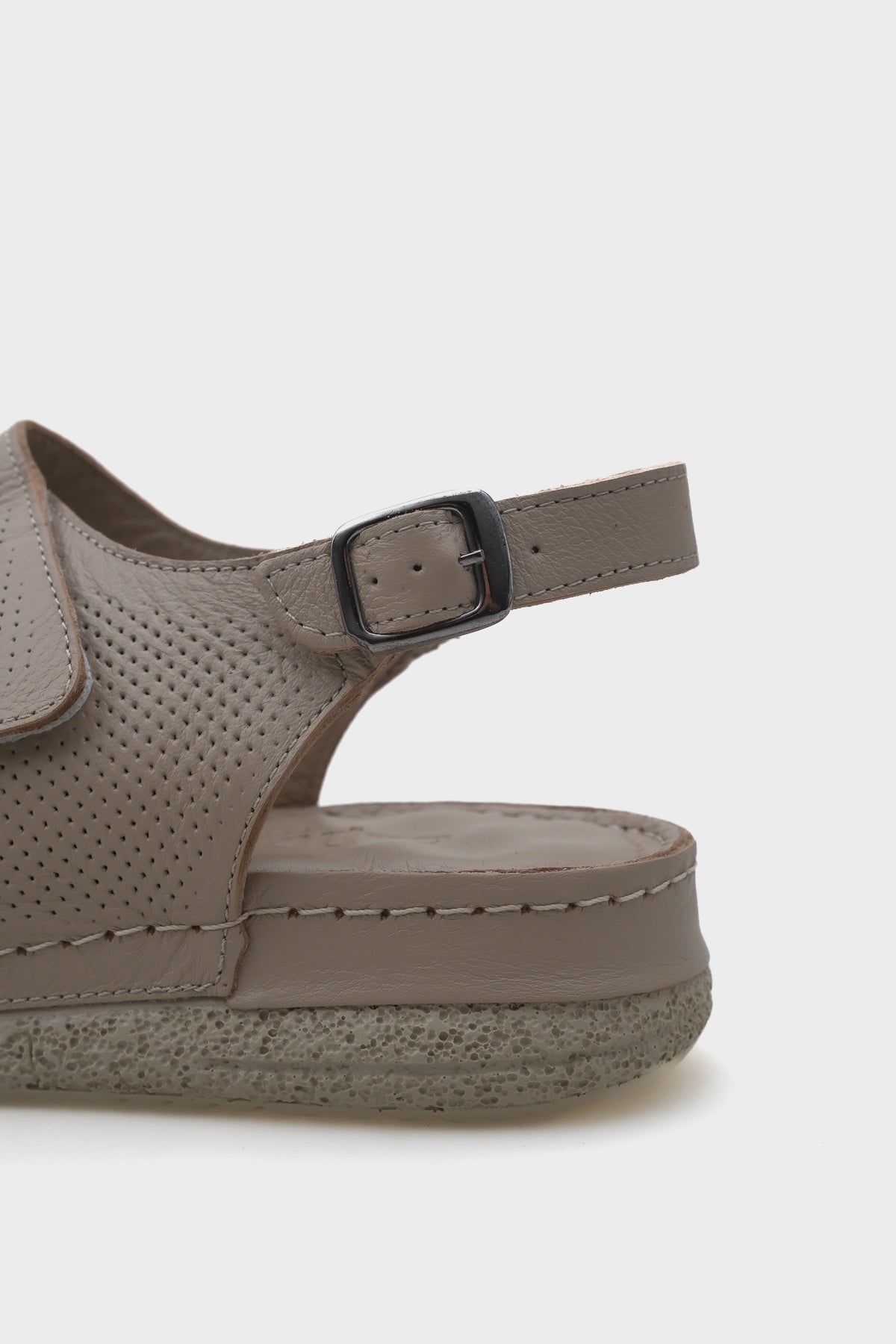 Ember Cırtlı Deri Konfor Anatomik Kadın Sandalet