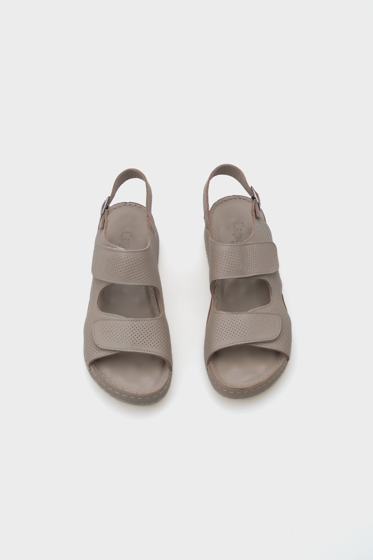 Ember Cırtlı Deri Konfor Anatomik Kadın Sandalet