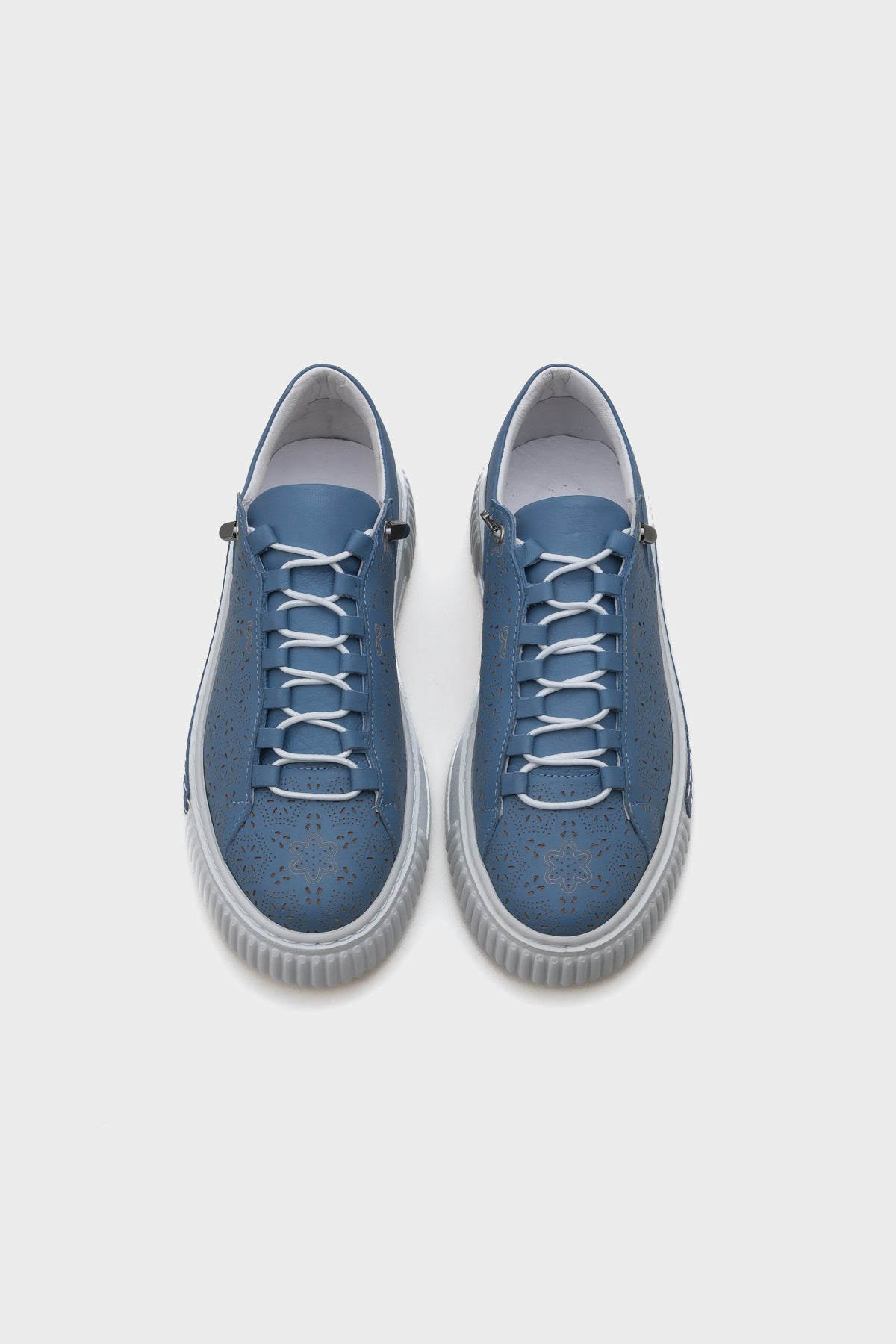 Haily Lazerli Hakiki Deri Kadın Sneaker