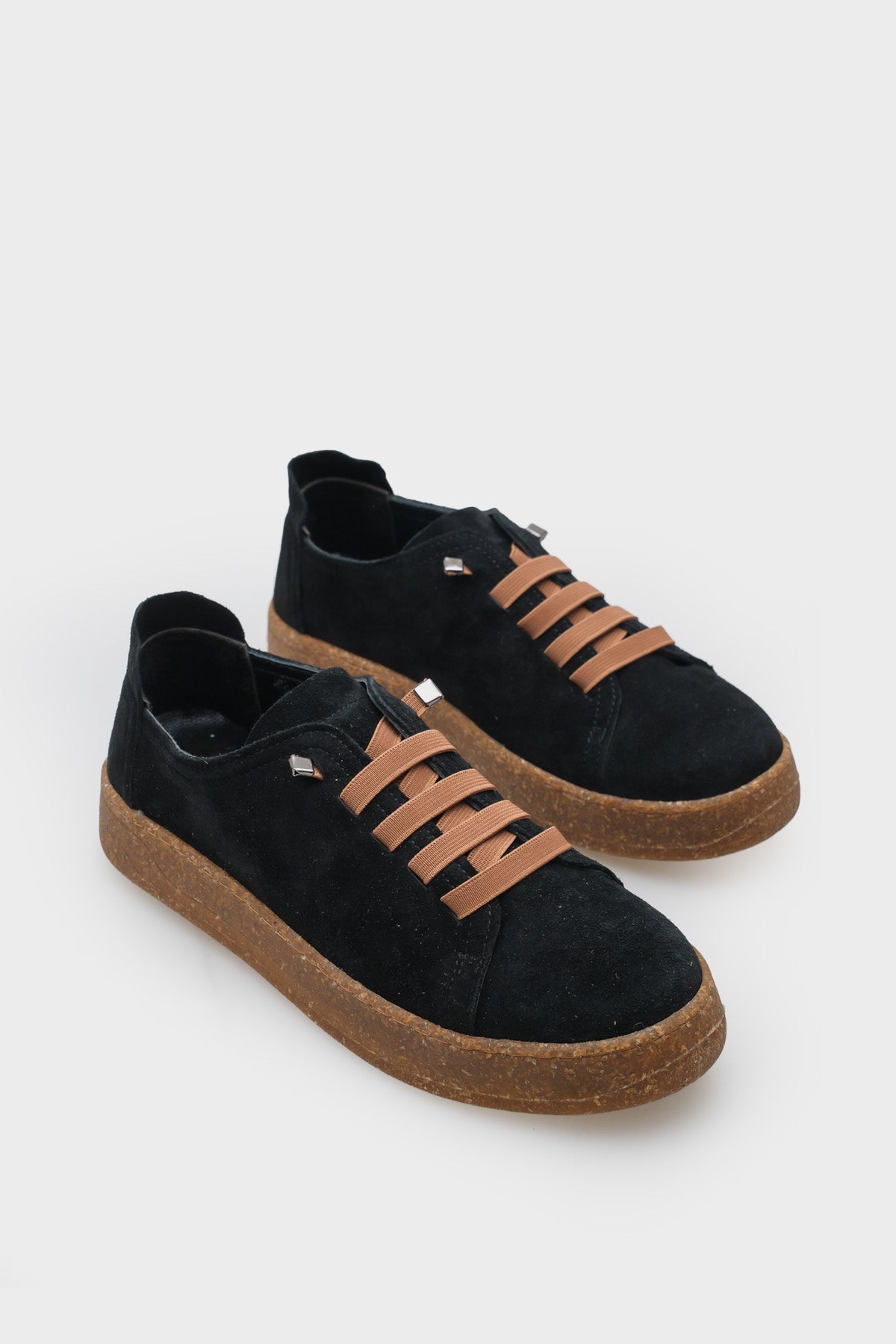 Matelda Hakiki Deri Süet Sneaker