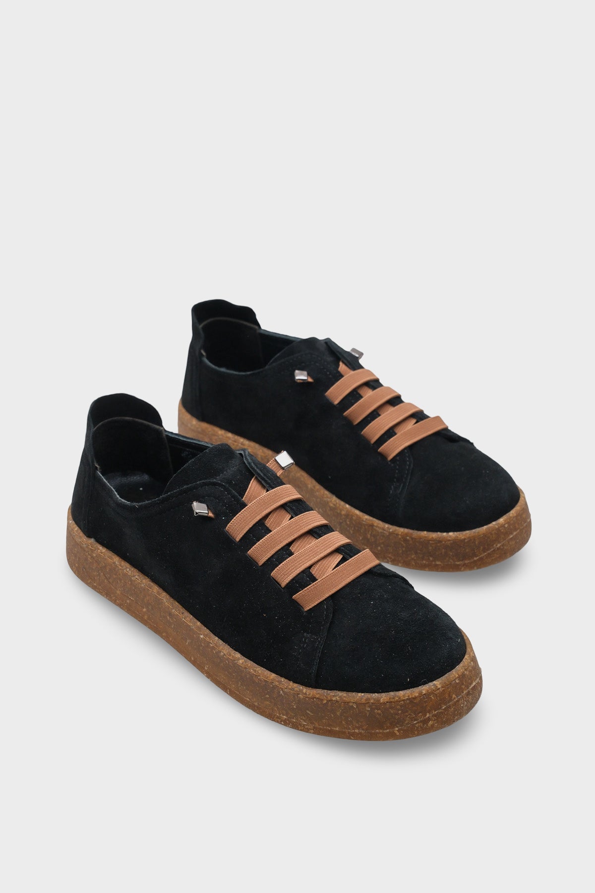 Matelda Hakiki Deri Süet Sneaker