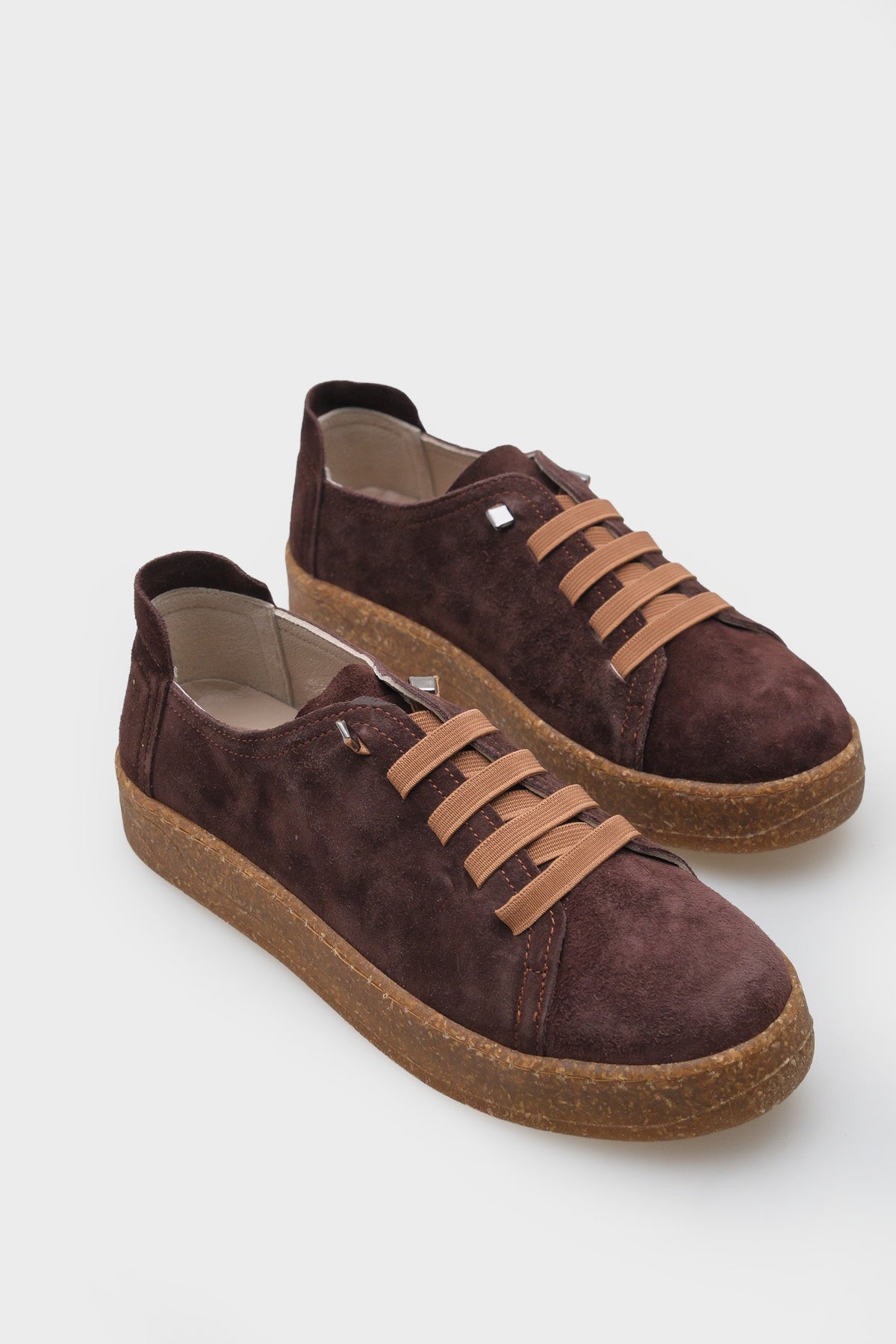 Matelda Hakiki Deri Süet Sneaker