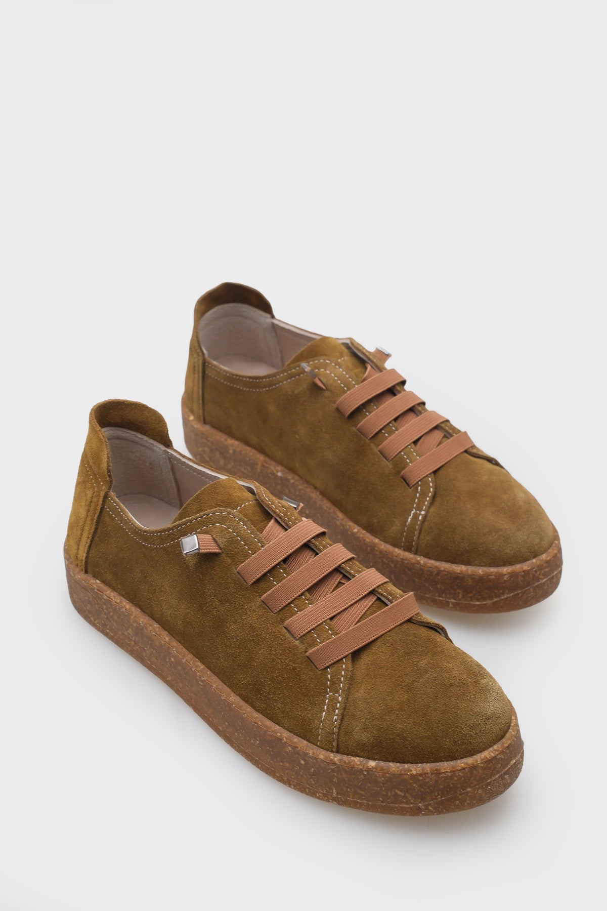 Matelda Hakiki Deri Süet Sneaker