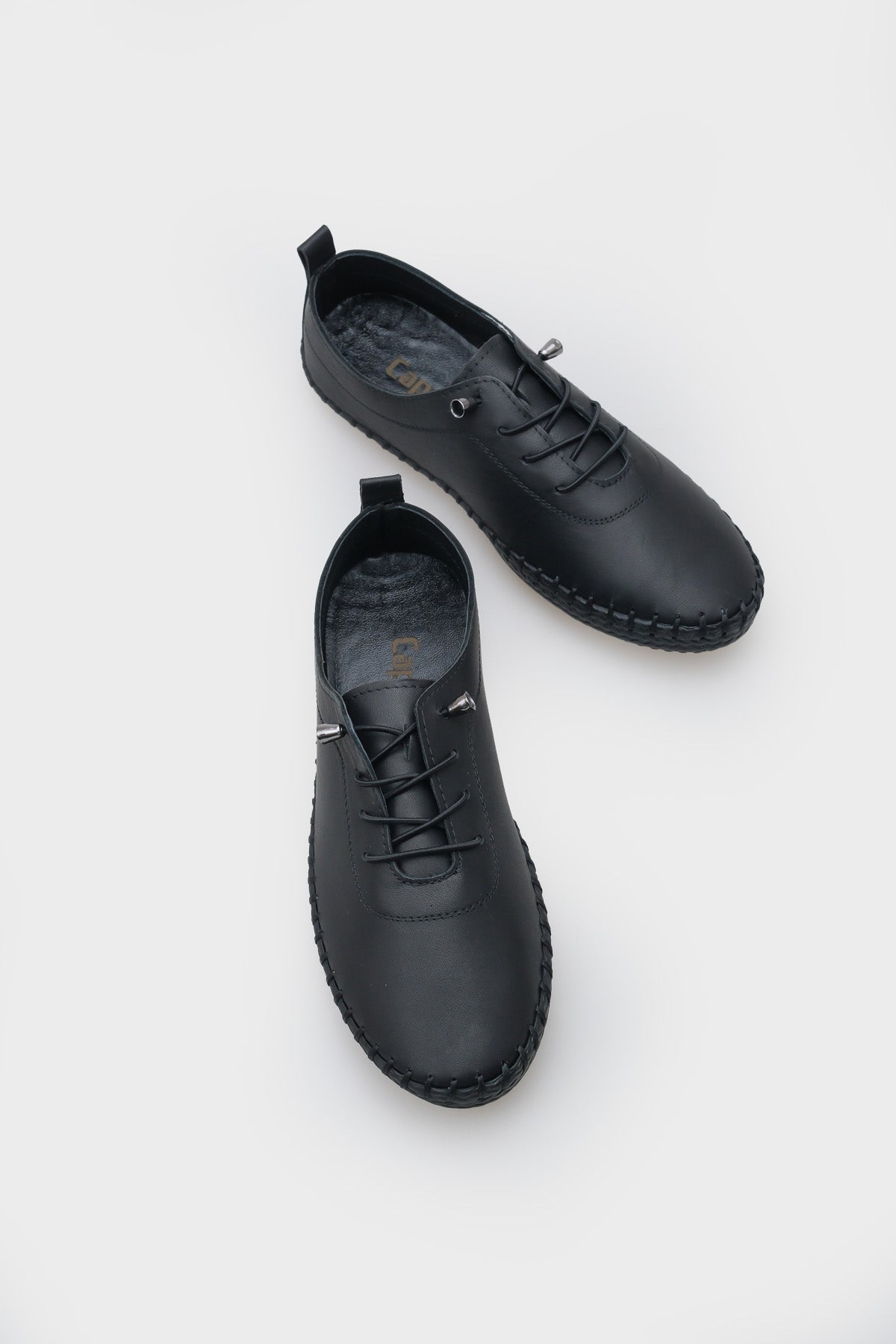 Fina Hakiki Deri Soft Konfor Tabanlı Kadın Sneaker