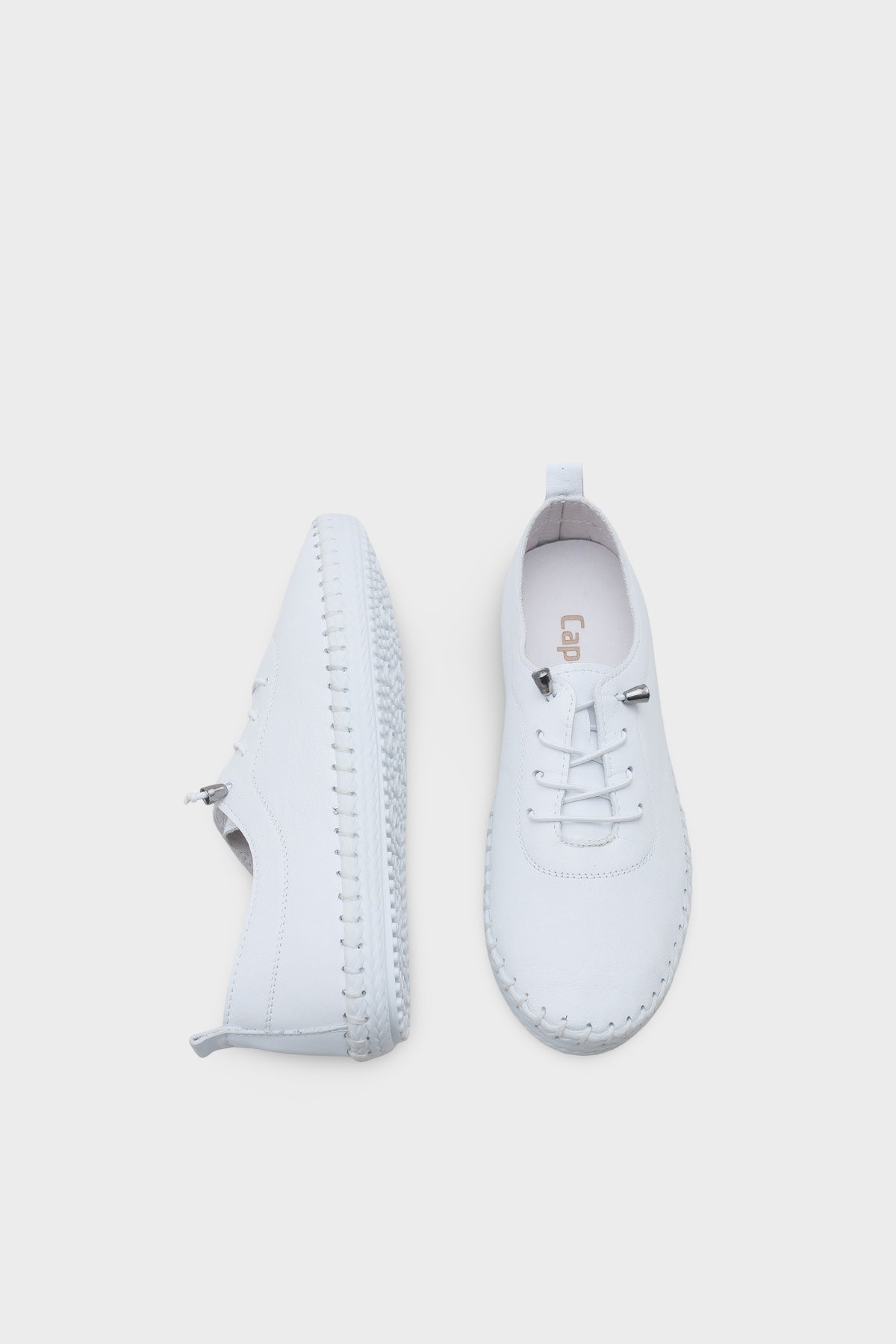 Fina Hakiki Deri Soft Konfor Tabanlı Kadın Sneaker