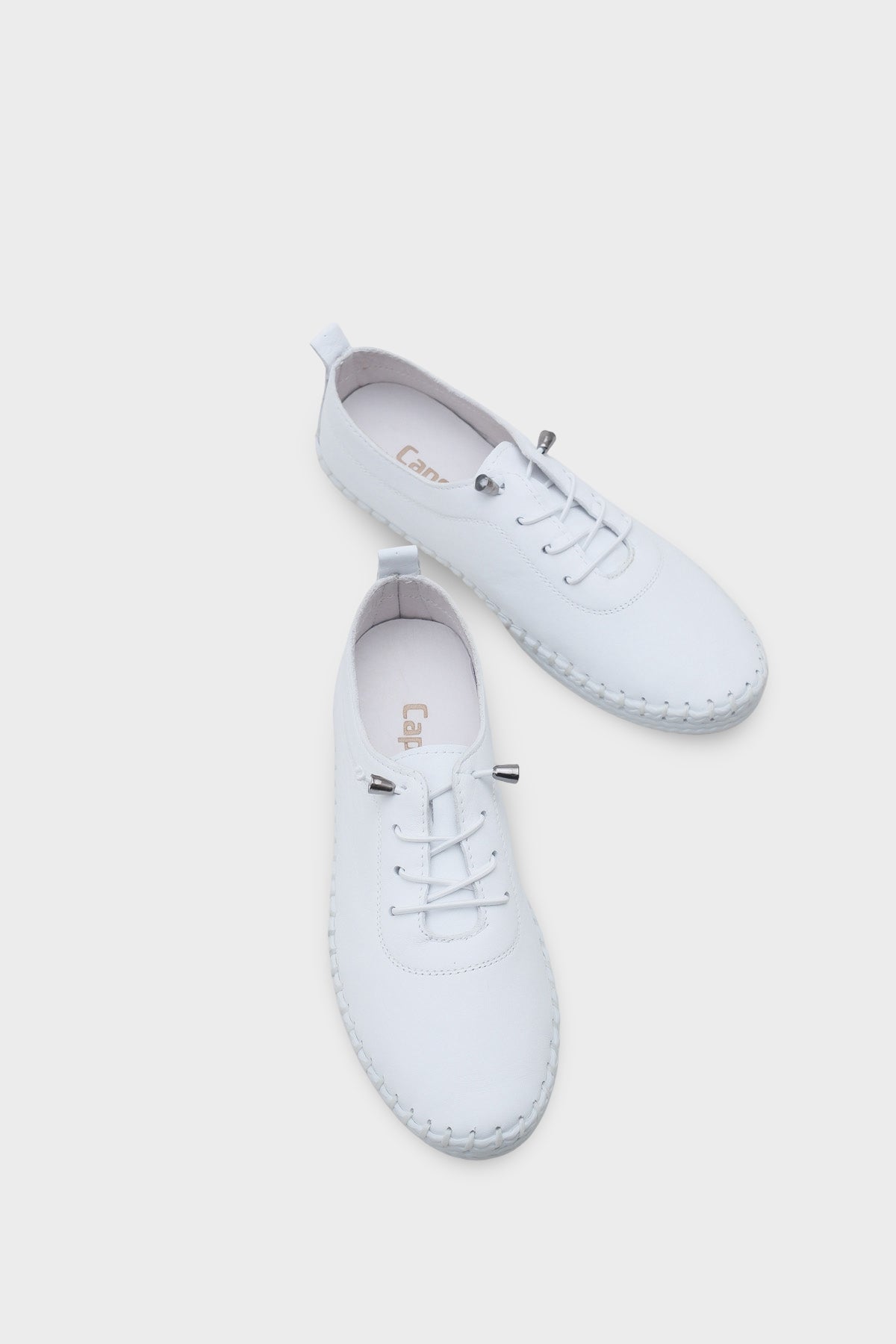 Fina Hakiki Deri Soft Konfor Tabanlı Kadın Sneaker