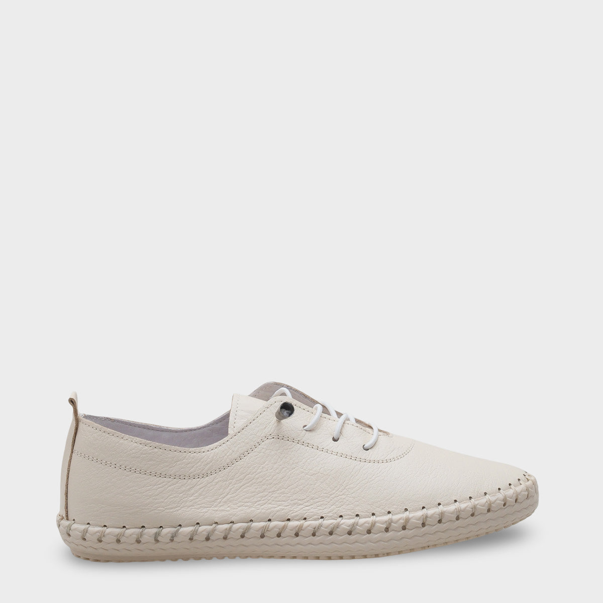 Fina Hakiki Deri Soft Konfor Tabanlı Kadın Sneaker