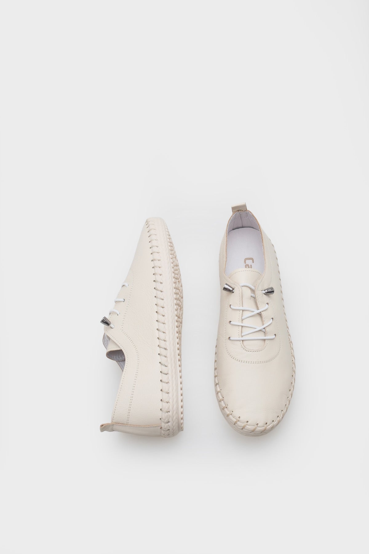 Fina Hakiki Deri Soft Konfor Tabanlı Kadın Sneaker