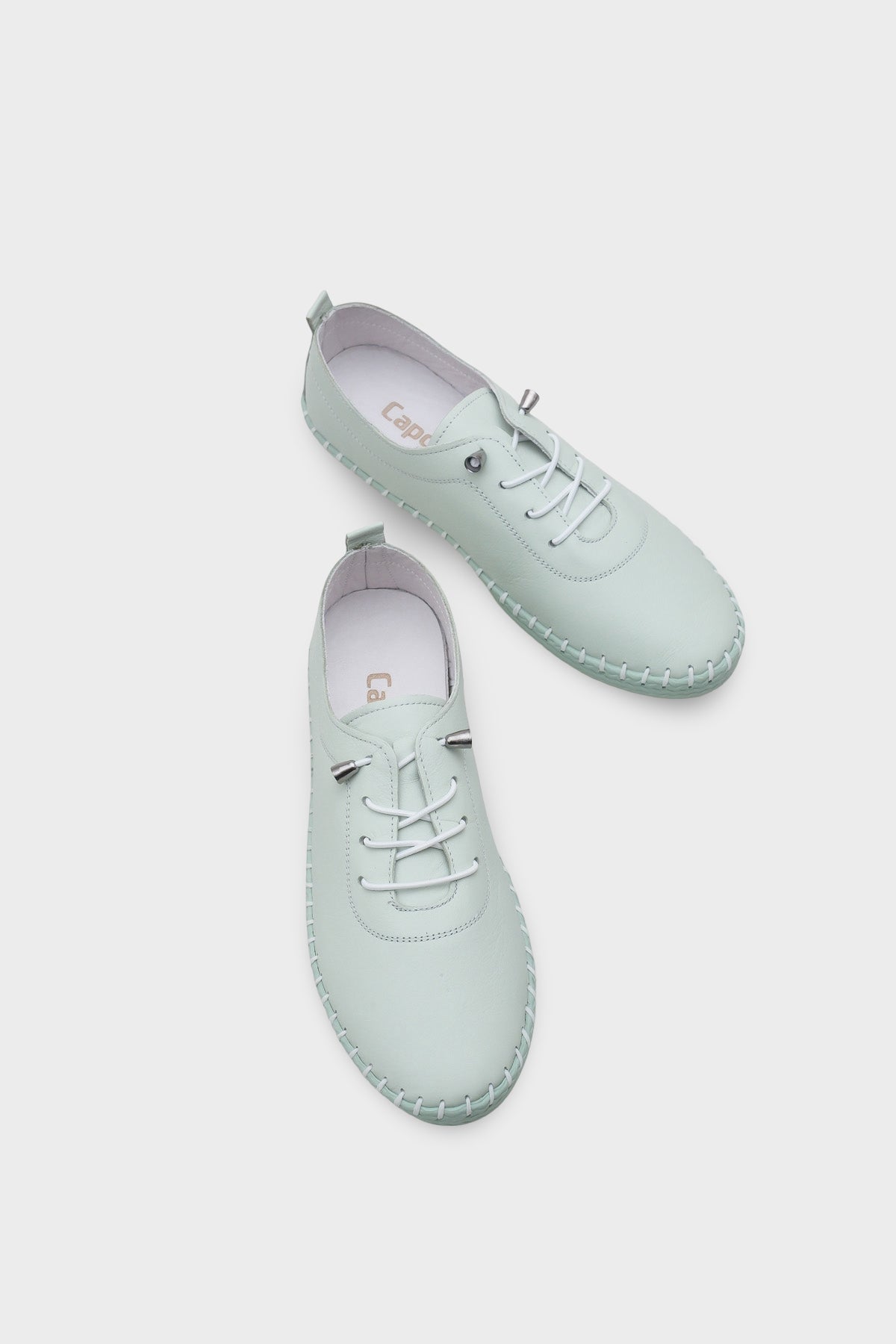 Fina Hakiki Deri Soft Konfor Tabanlı Kadın Sneaker