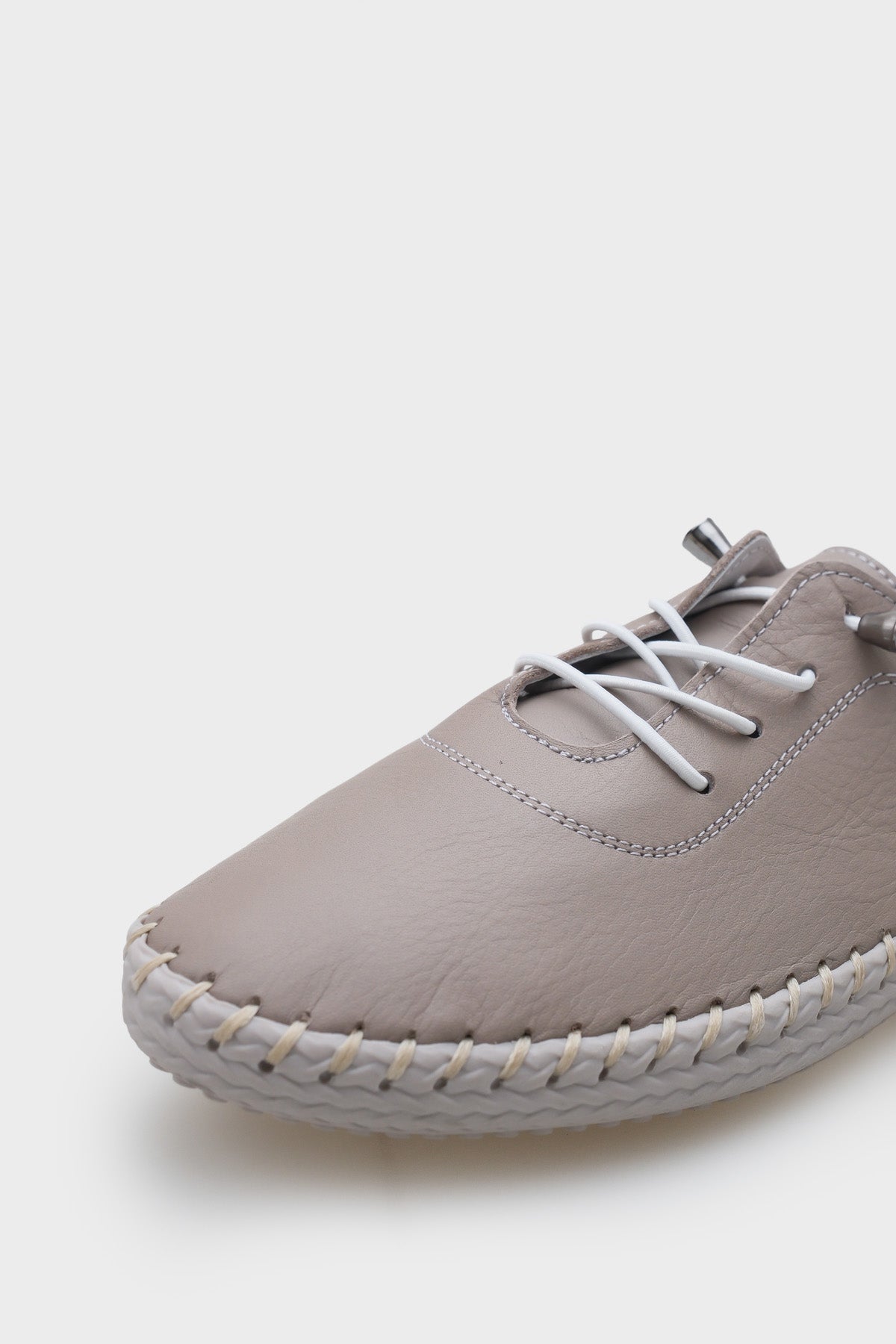 Fina Hakiki Deri Soft Konfor Tabanlı Kadın Sneaker