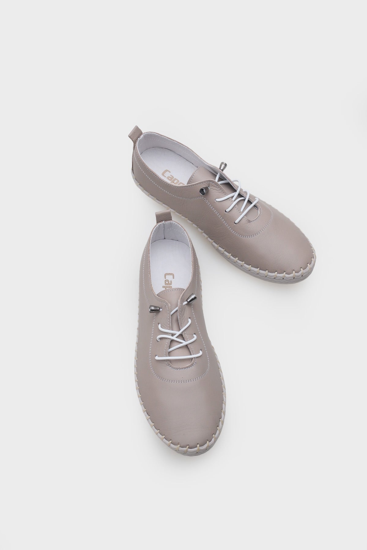 Fina Hakiki Deri Soft Konfor Tabanlı Kadın Sneaker