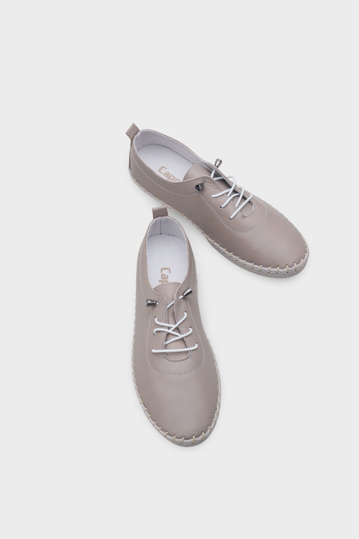 Fina Hakiki Deri Soft Konfor Tabanlı Kadın Sneaker