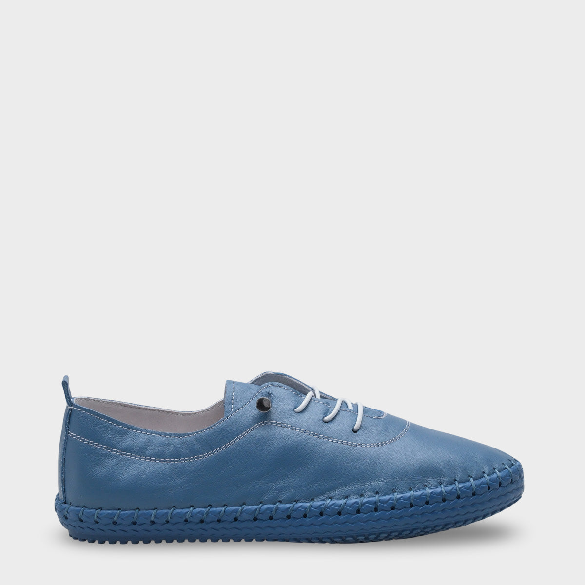Fina Hakiki Deri Soft Konfor Tabanlı Kadın Sneaker