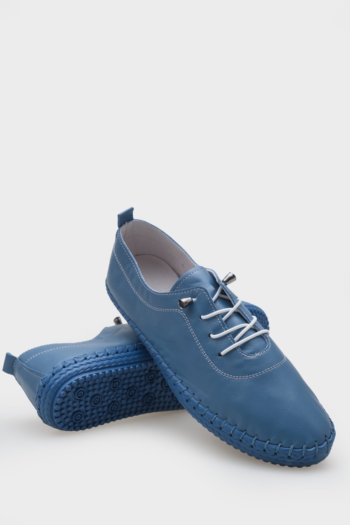 Fina Hakiki Deri Soft Konfor Tabanlı Kadın Sneaker