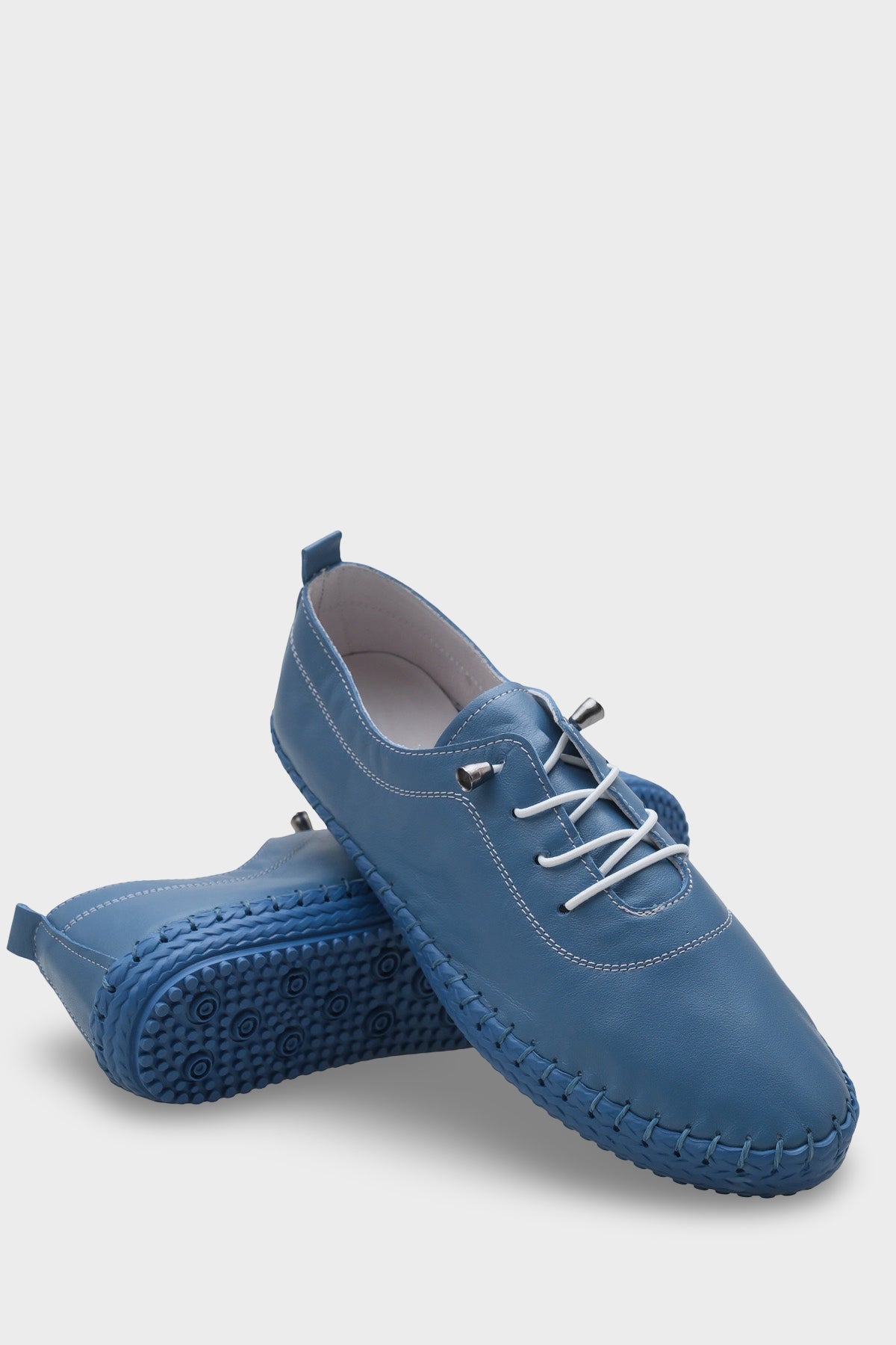 Fina Hakiki Deri Soft Konfor Tabanlı Kadın Sneaker