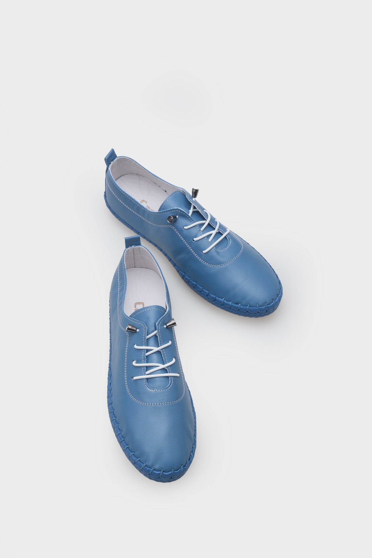 Fina Hakiki Deri Soft Konfor Tabanlı Kadın Sneaker