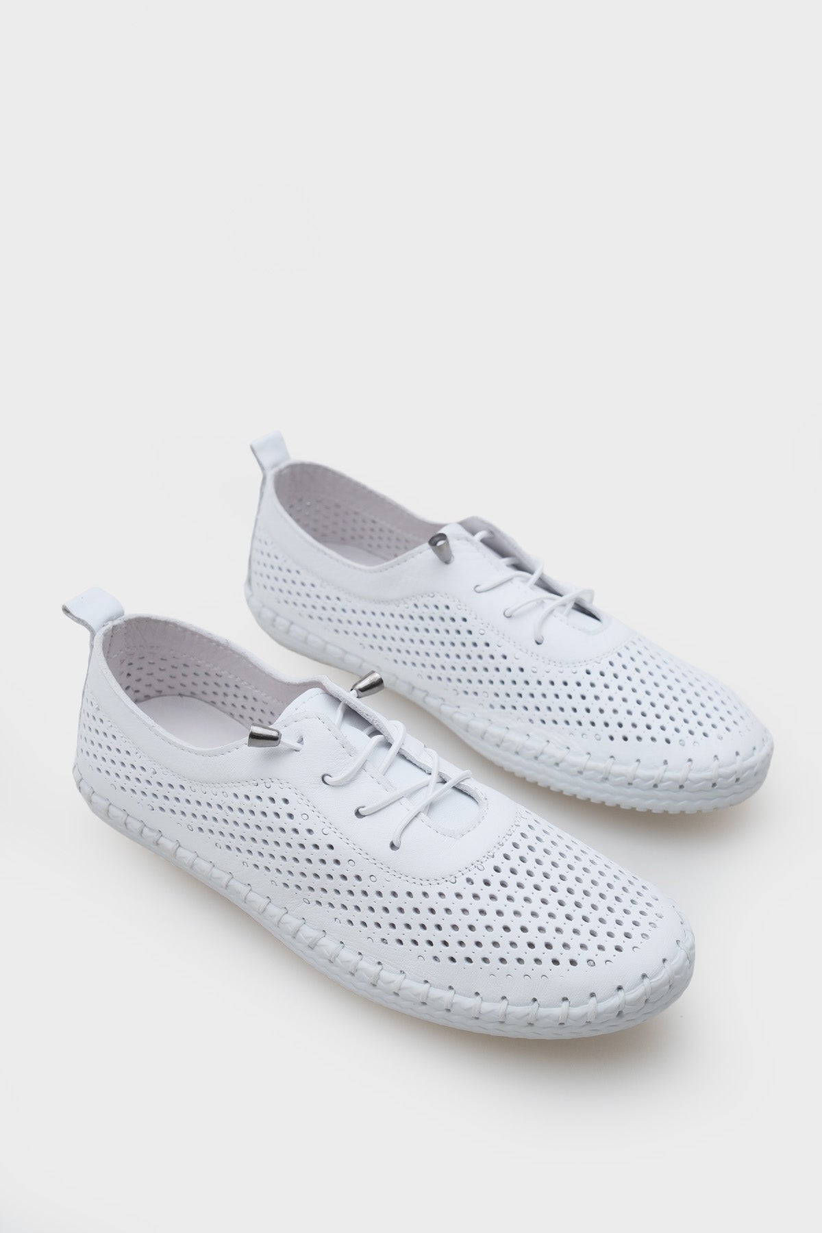 Rubia Hakiki Deri Soft Konfor Tabanlı Kadın Sneaker