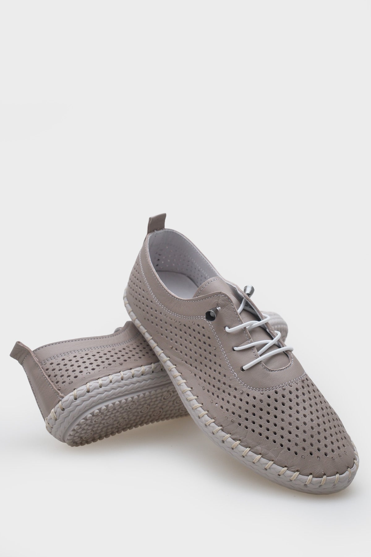 Rubia Hakiki Deri Soft Konfor Tabanlı Kadın Sneaker