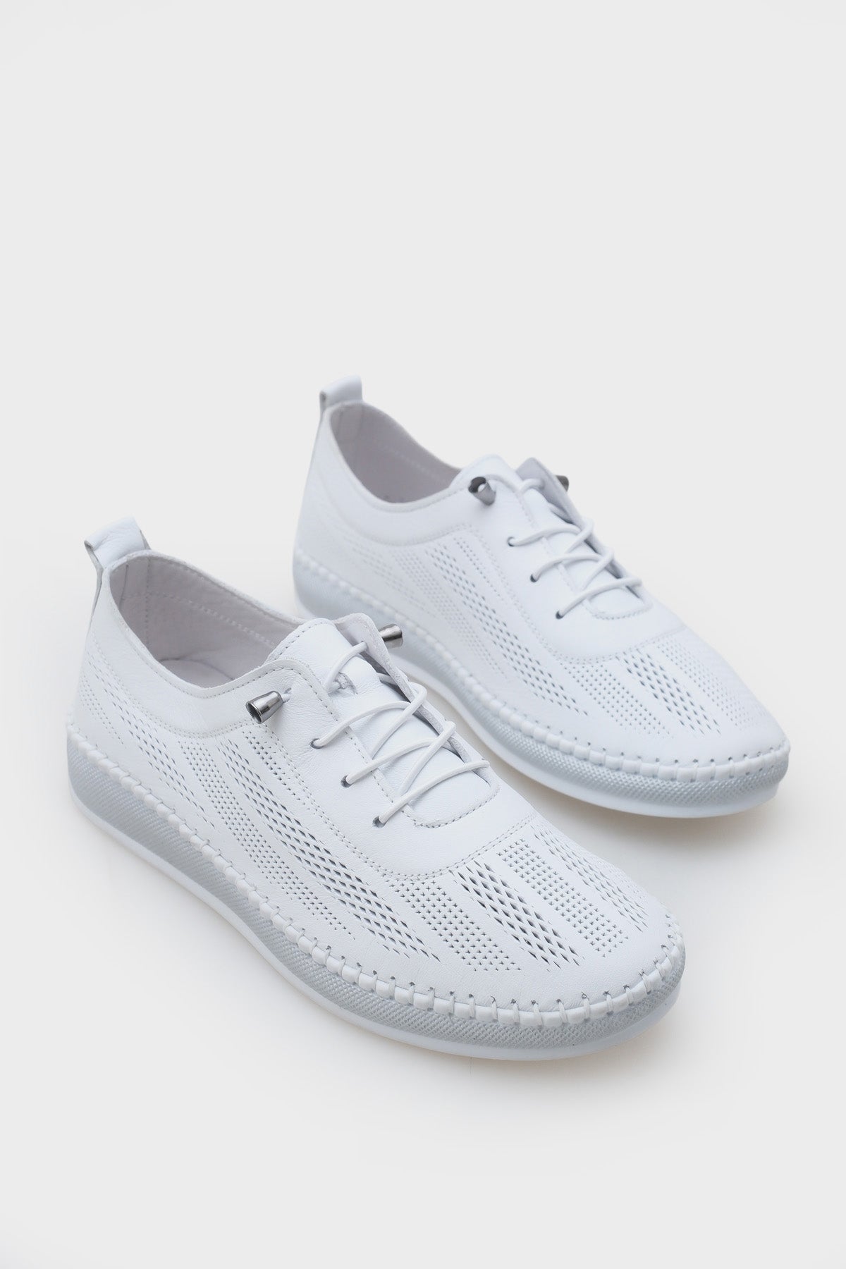 Torrie Hakiki Deri Soft Konfor Tabanlı Kadın Sneaker