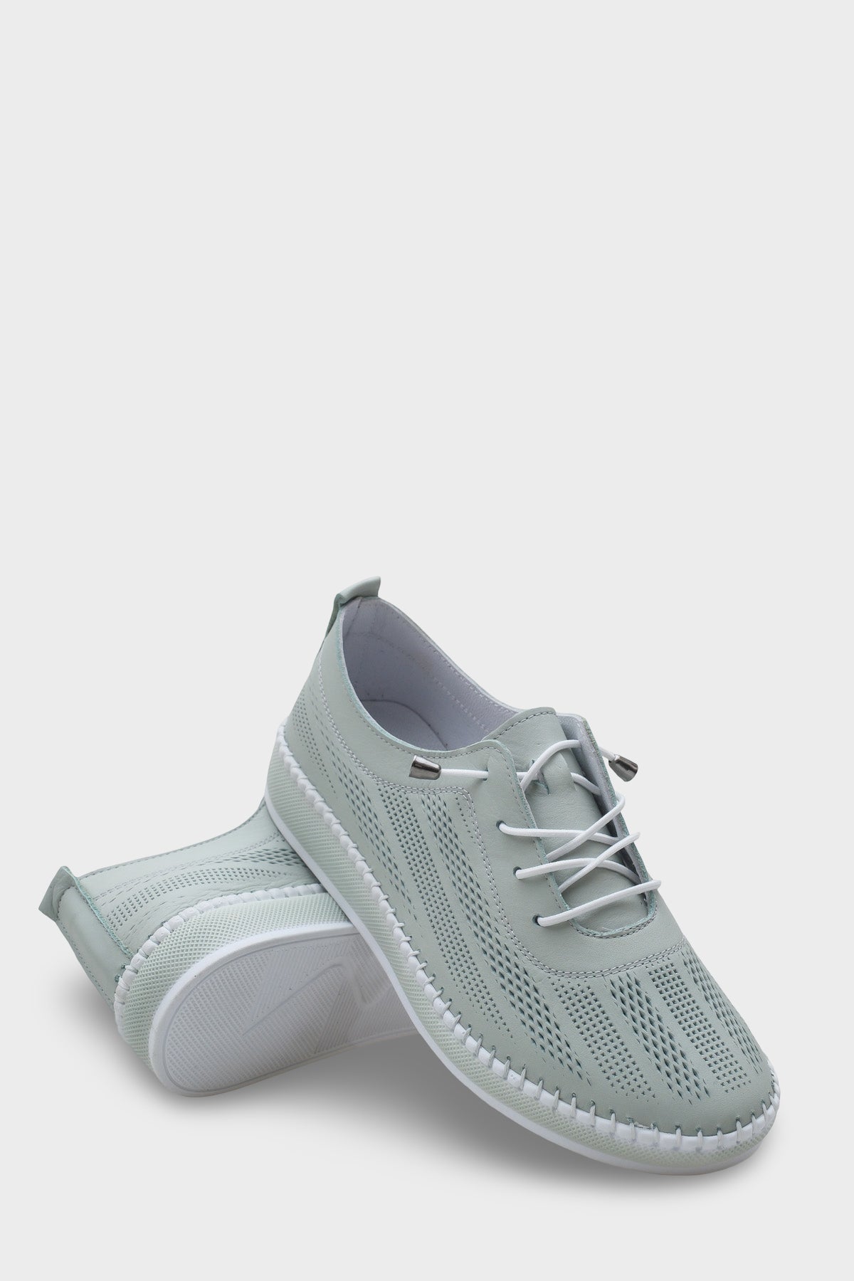 Torrie Hakiki Deri Soft Konfor Tabanlı Kadın Sneaker